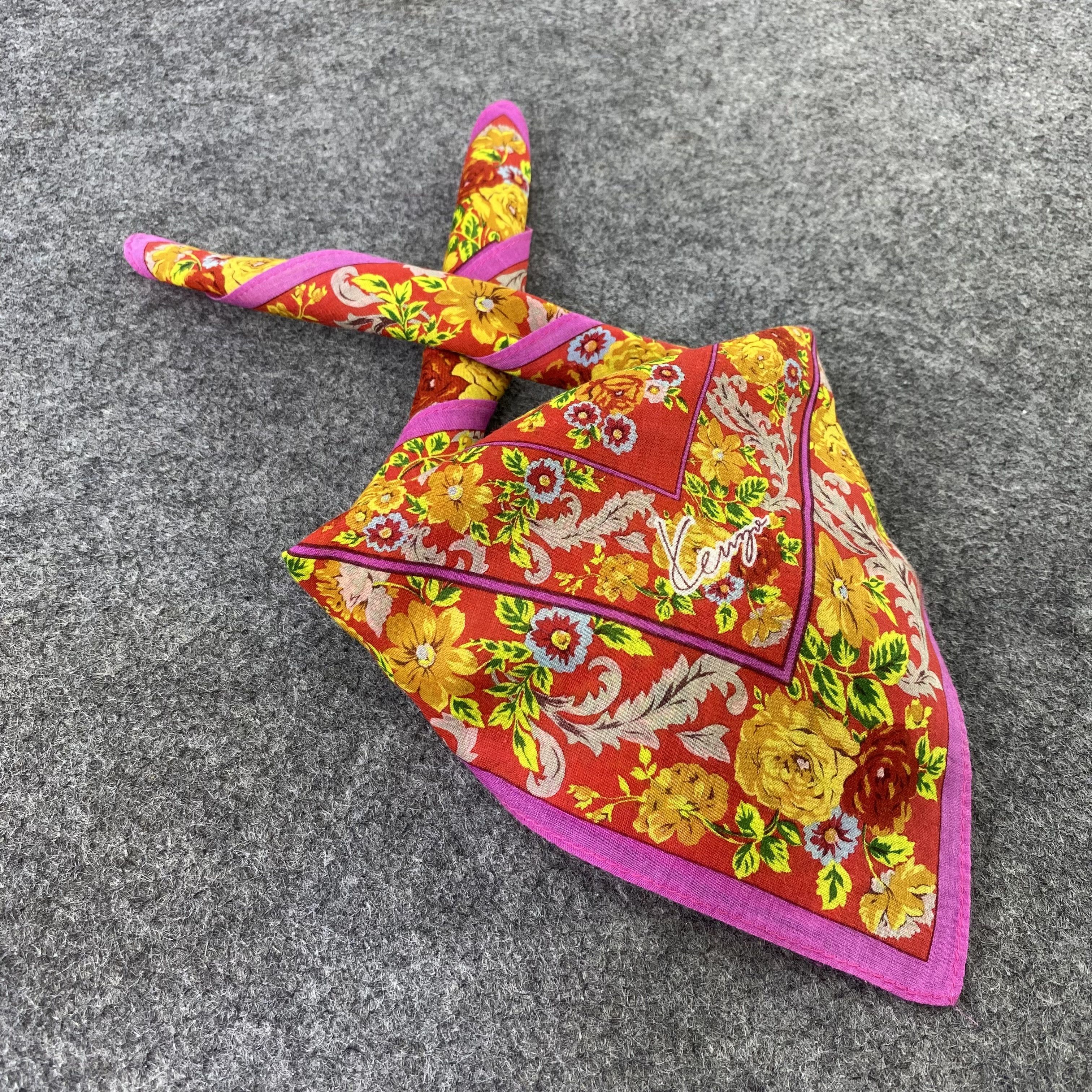 Kenzo Kenzo Handkerchief / Bandana / Neckerchief-B818 Size ONE SIZE - 1 Thumbnail
