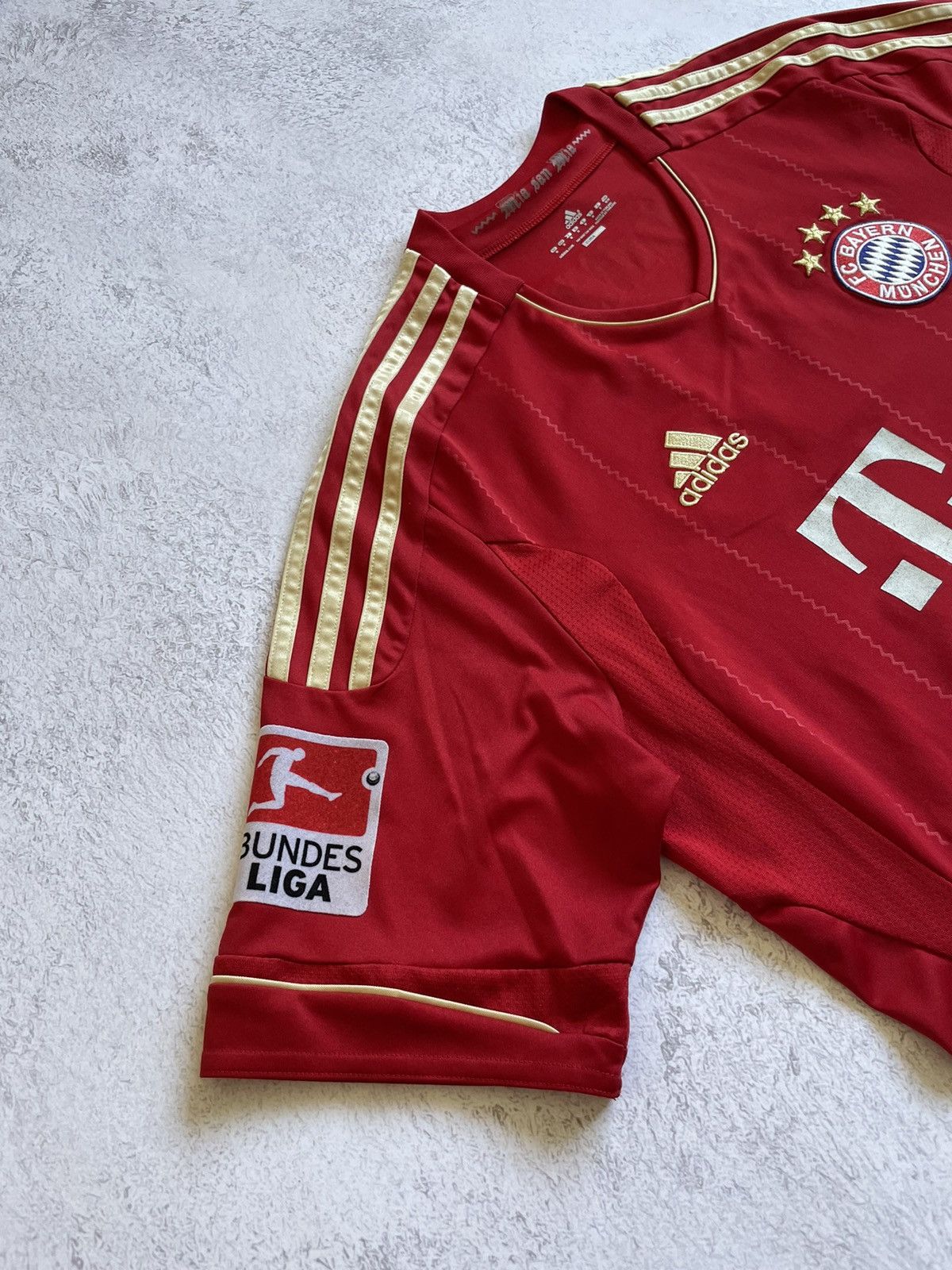 Adidas Adidas Bayern Munich 2012/2013 Home Soccer Jersey #25 Müller Size US M / EU 48-50 / 2 - 6 Thumbnail