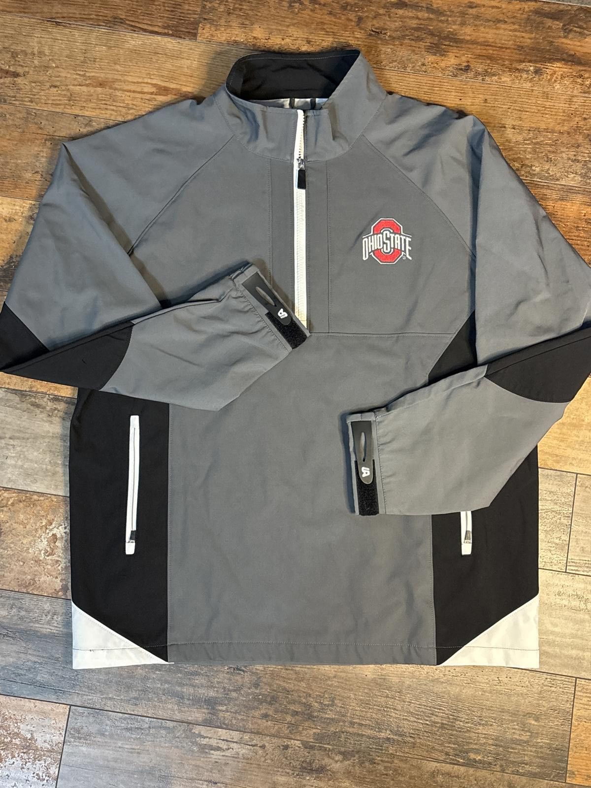 Other Ohio State Quarter Zip Pullover Jacket *FREE SHIPPING* Size US L / EU 52-54 / 3 - 1 Thumbnail