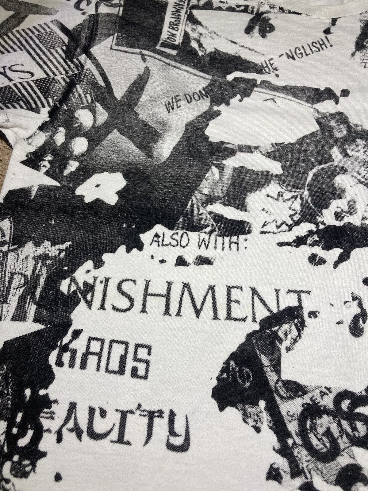 Supreme 2002 Supreme Notorious BIG Rap Tee Print All Over OG 90s Hip Size US M / EU 48-50 / 2 - 4 Thumbnail
