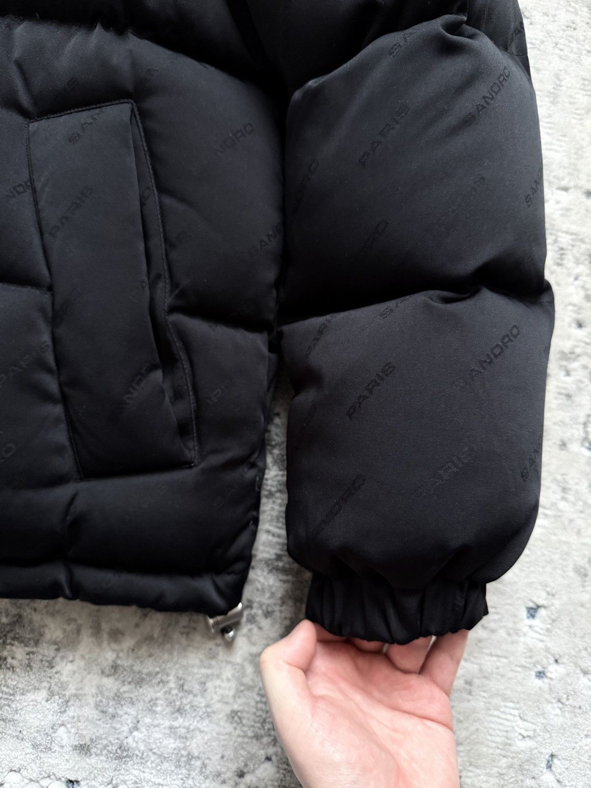 Sandro Sandro Paris Monogram Puffer Down Jacket Size US S / EU 44-46 / 1 - 8 Thumbnail