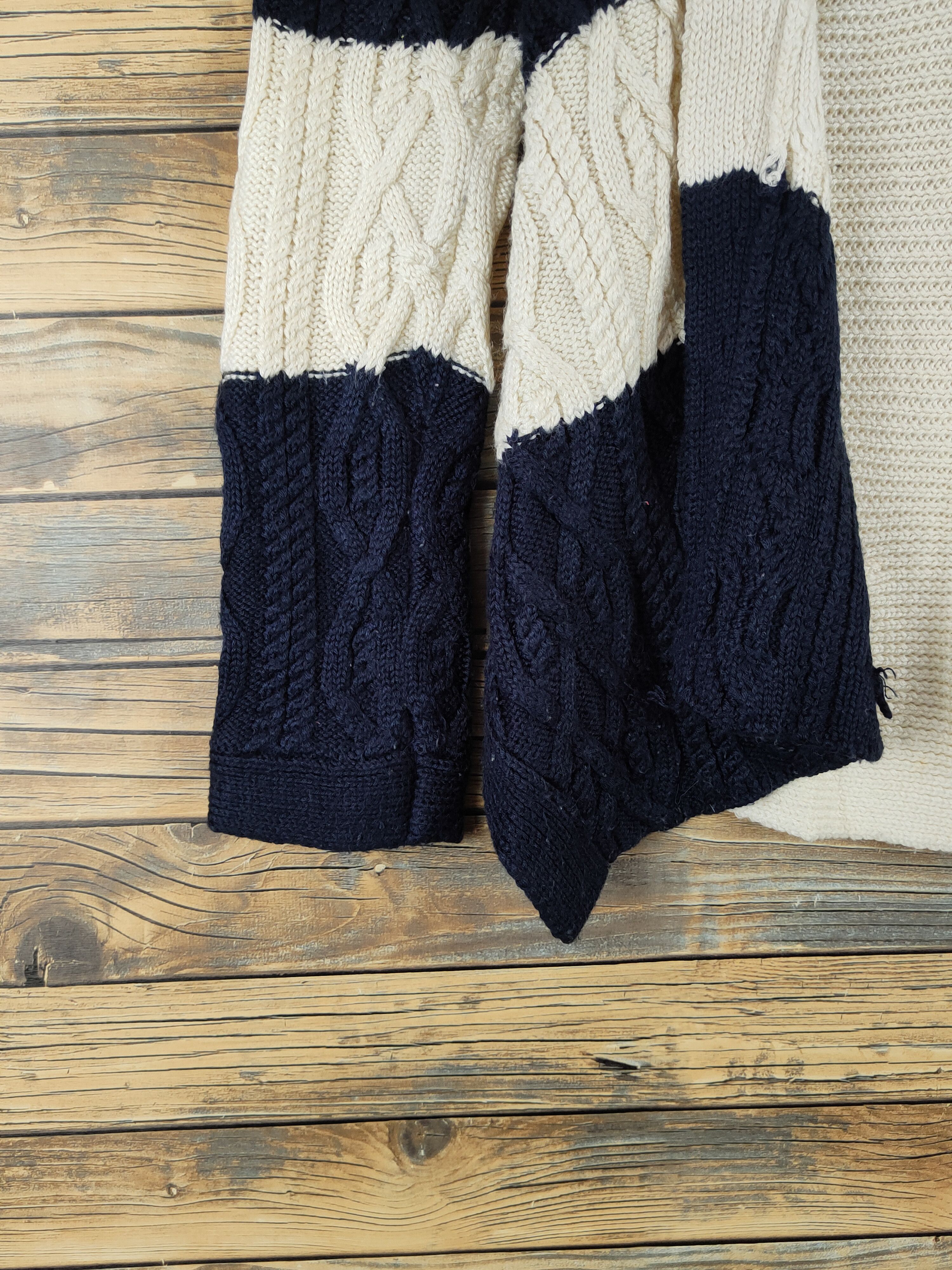 Homespun Knitwear × Japanese Brand Jour de Language Mavy Cream Knitwear Cardigan #W973 Size M / US 6-8 / IT 42-44 - 5 Thumbnail