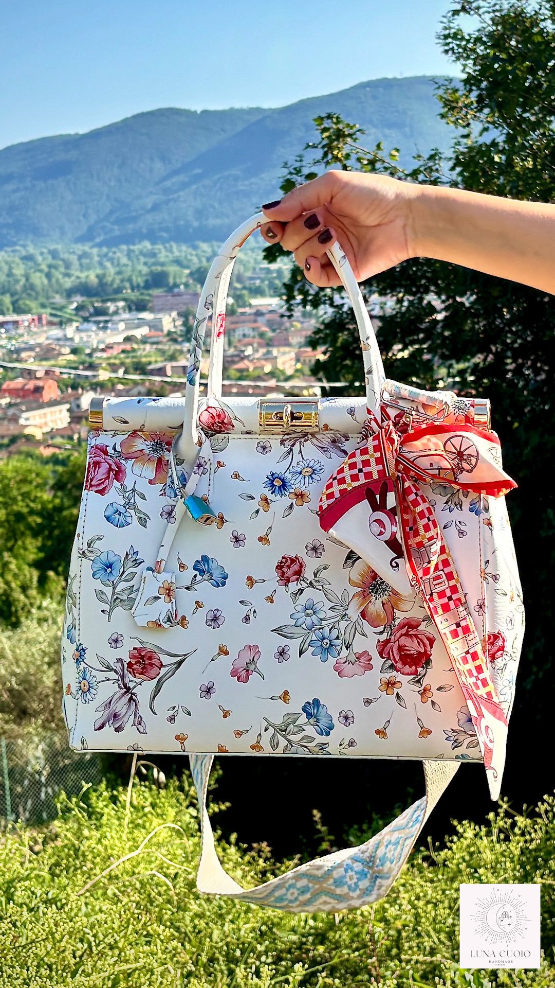 Vera Pelle Italian Handmade Leather Bags For Woman From Florence Size ONE SIZE - 5 Thumbnail