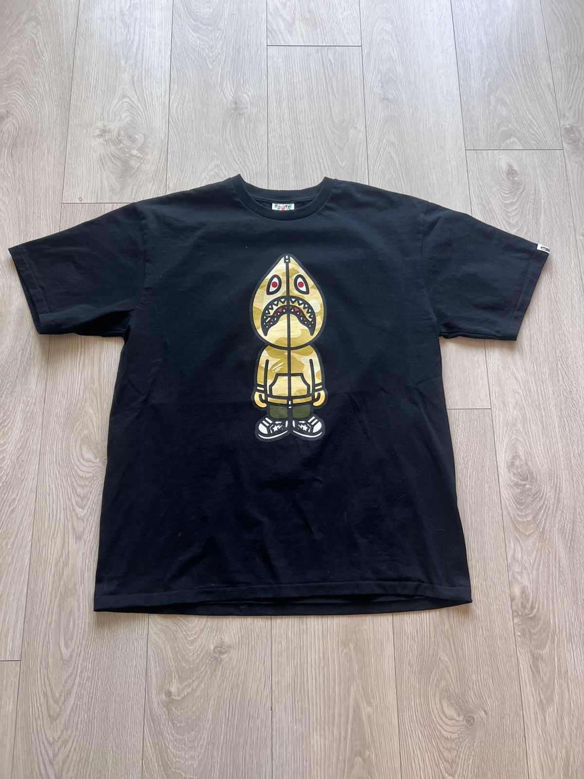 Bape Color Camo Classic Milo Shark Tee Size US XXL / EU 58 / 5 - 1 Thumbnail