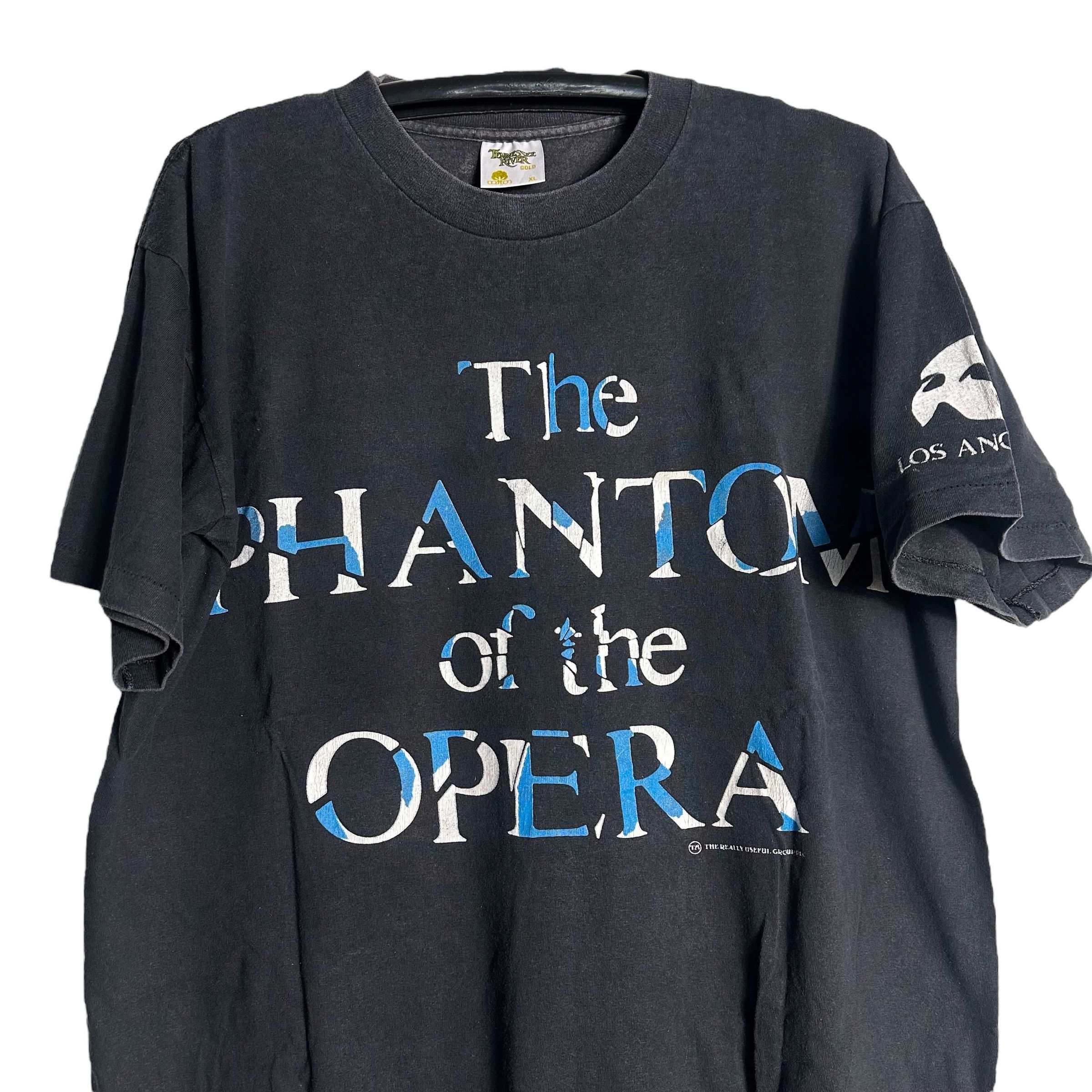 Vintage 🔥RARE🔥Vintage The Phantom of the Opera Movie T-shirt Size US XL / EU 56 / 4 - 2 Thumbnail