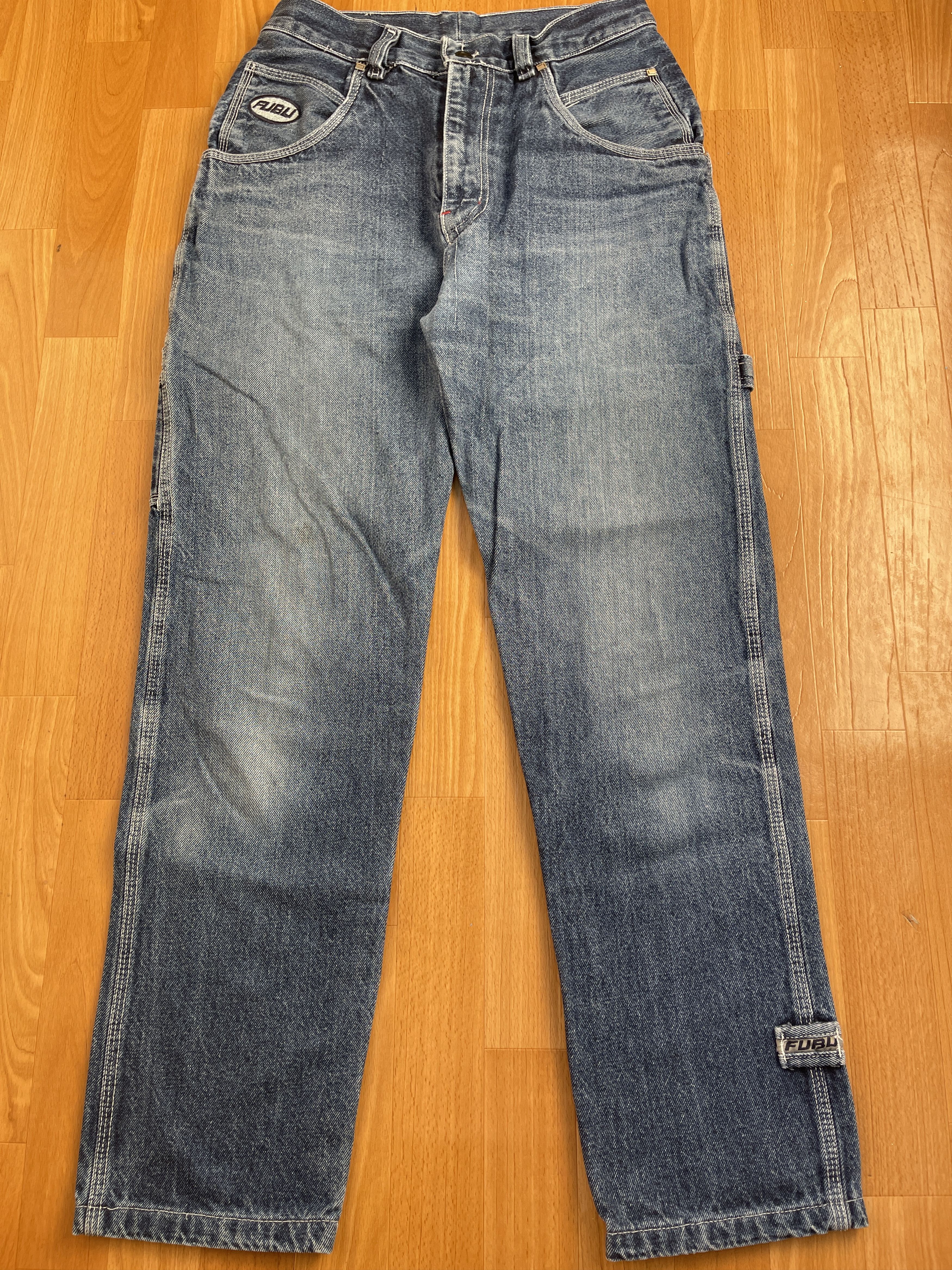 Fubu FUBU jeans, vintage baggy jeans, 90s hip hop skater Y2K 30 Size US 30 / EU 46 - 2 Thumbnail