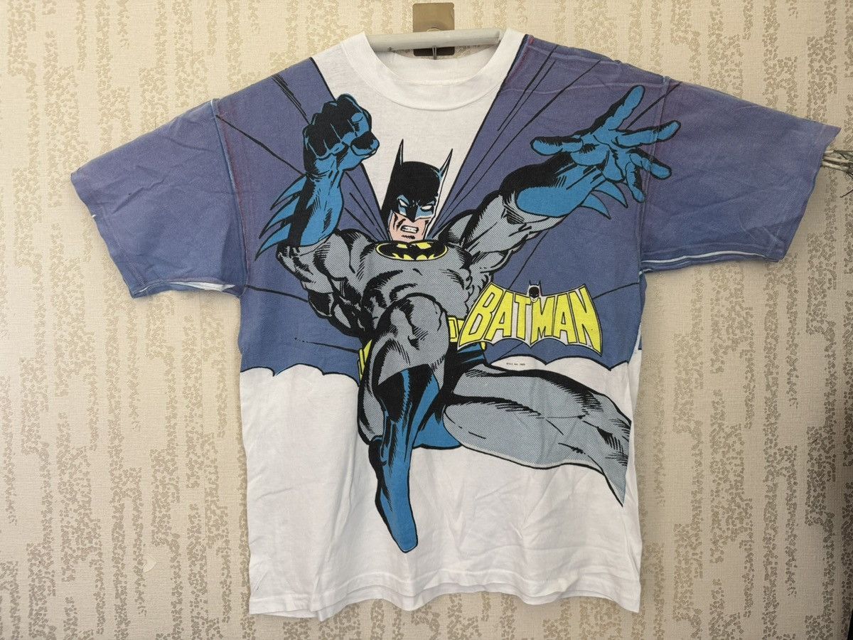 DC Comics × Marvel Comics Vintage 80s DC COMICS BATMAN PS01 Size US XL / EU 56 / 4 - 1 Thumbnail