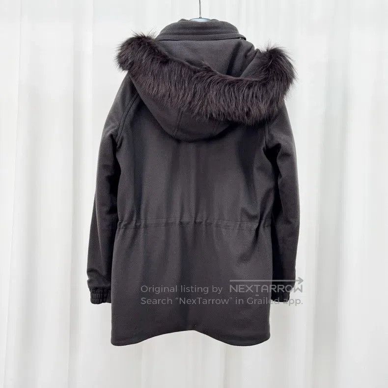 Loro Piana Loro Piana Fox fur collar cashmere coat Size XS / US 0-2 / IT 36-38 - 2 Thumbnail