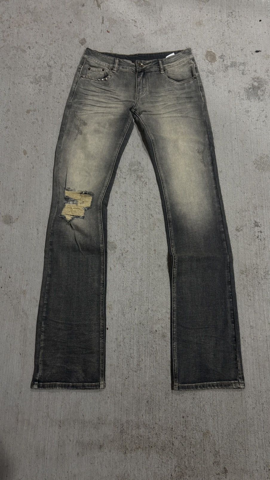 Designer Aosuism Beloit Denim Size US 31 - 1 Thumbnail