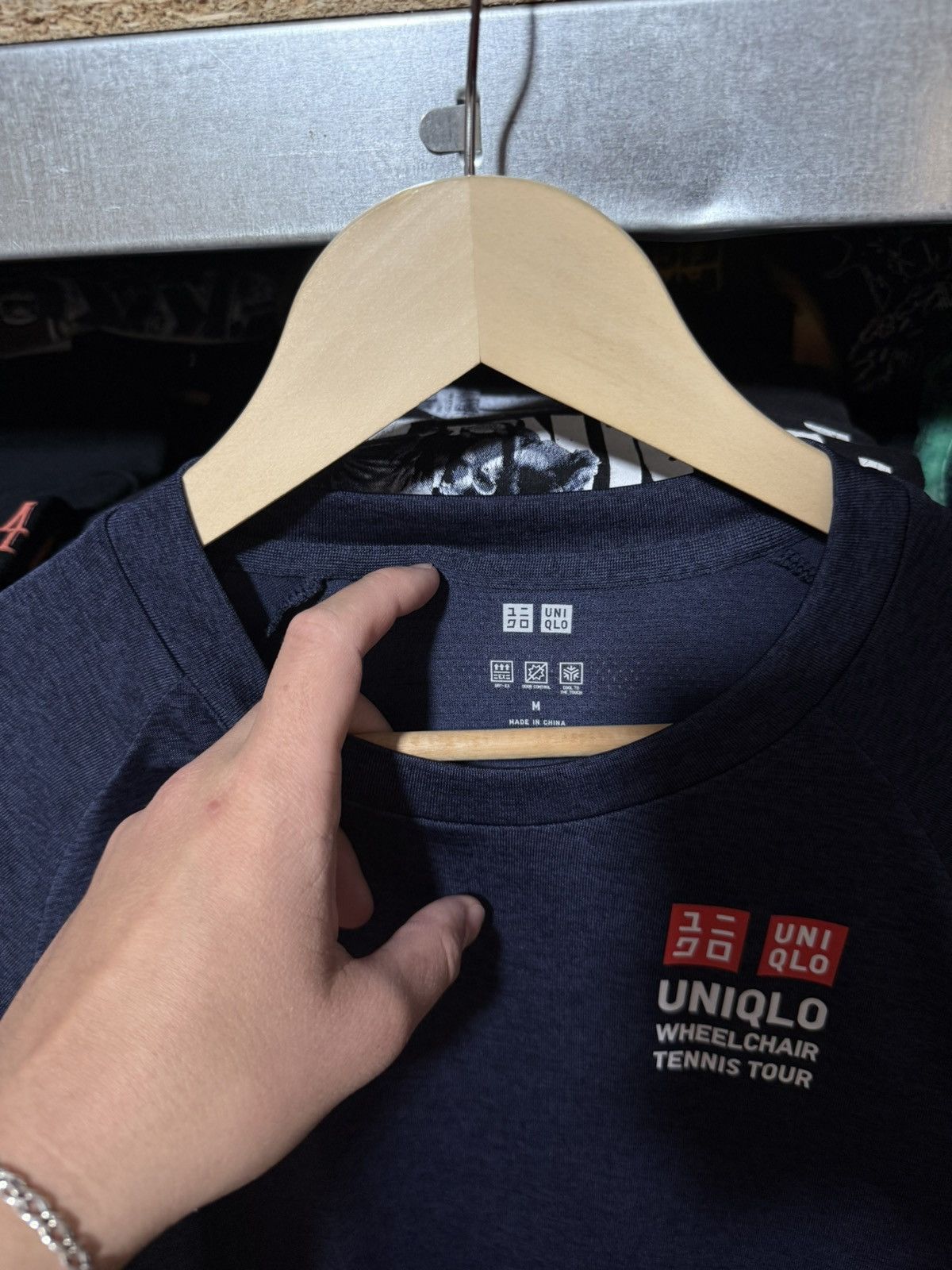 Uniqlo Rare Uniqlo Wheelchair Tennis Tour ITF Sport T-Shirt Size US M / EU 48-50 / 2 - 7 Thumbnail