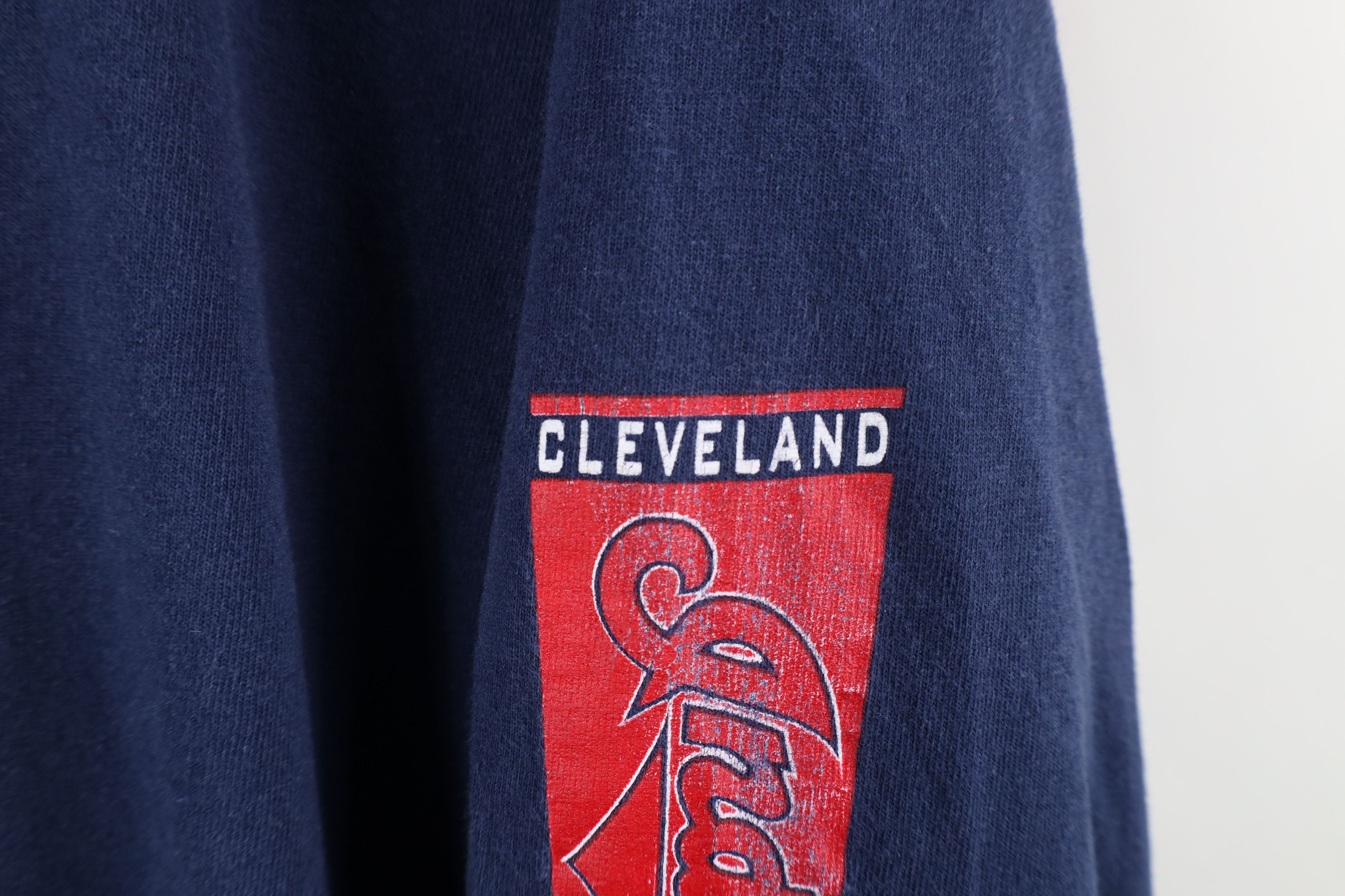 Vintage Vintage Y2K 2007 Cleveland Indians Long Sleeve T-Shirt Size US XXL / EU 58 / 5 - 6 Thumbnail