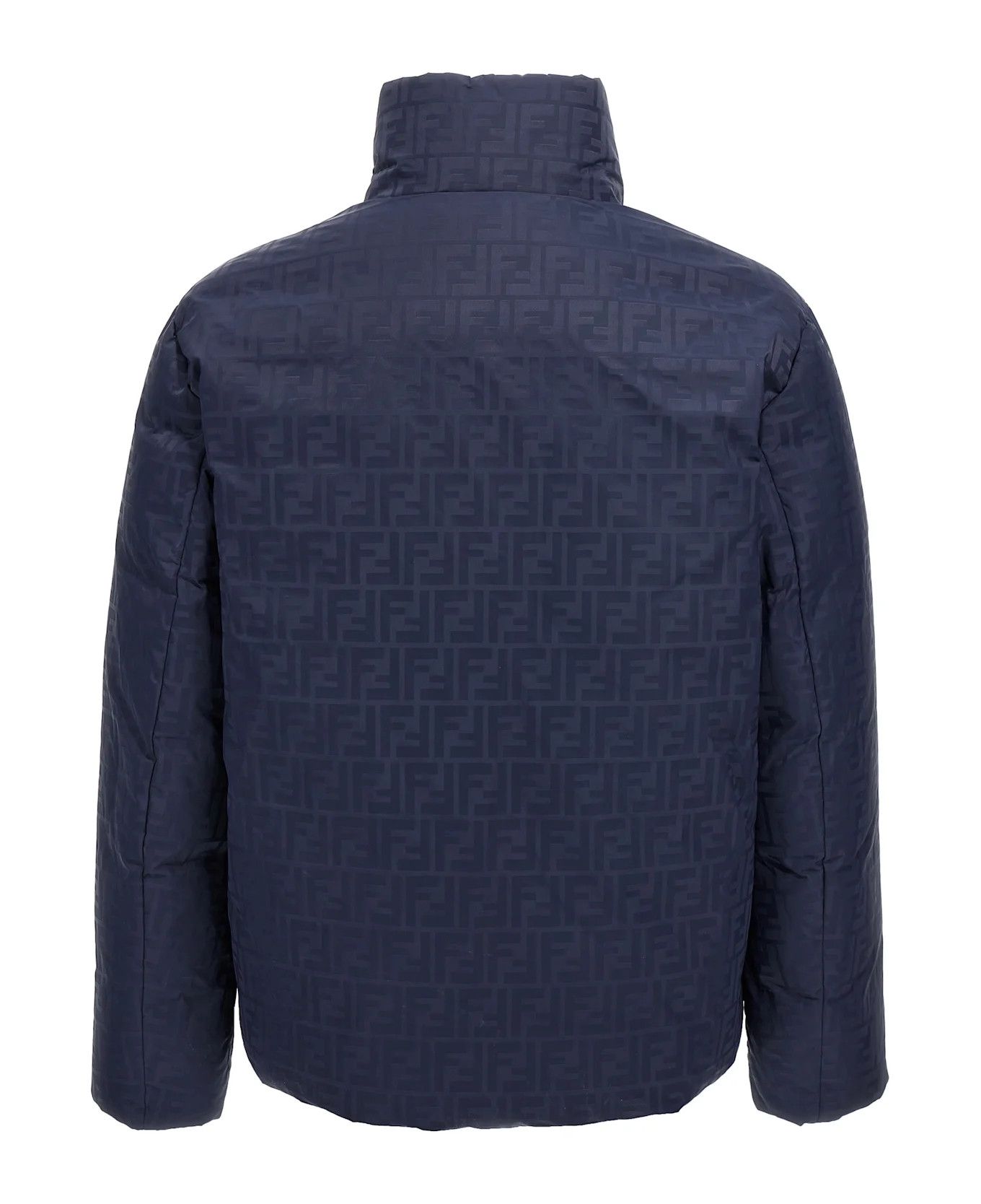 Fendi o1s1wg110126 Puffer Jacket in Blue Size US L / EU 52-54 / 3 - 2 Thumbnail