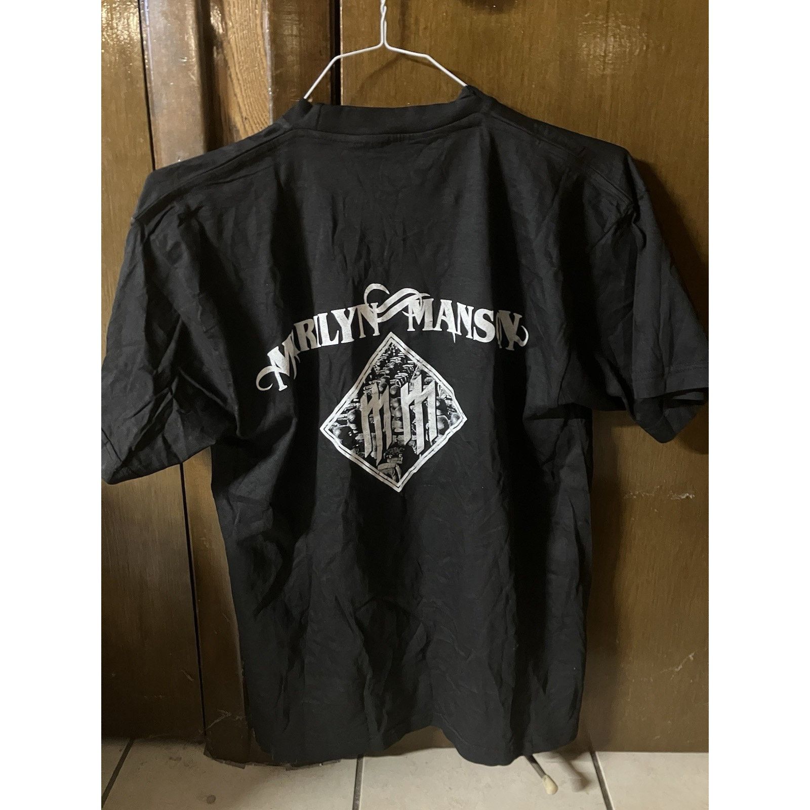 Marilyn Manson Vtg 2003 Marilyn Manson Mobscene Shirt XL - Big Apple Tag Size US XL / EU 56 / 4 - 8 Thumbnail