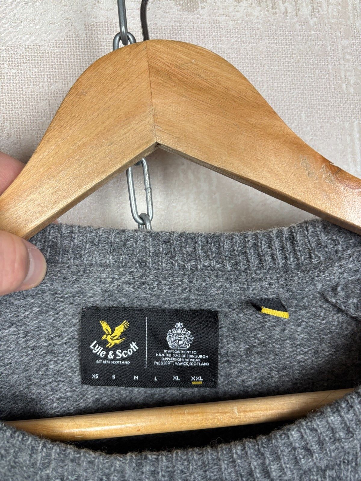 Lyle & Scott Lyle & Scott Crew Neck Wool Blend Sweater Size XL - XXL Size US XL / EU 56 / 4 - 7 Thumbnail