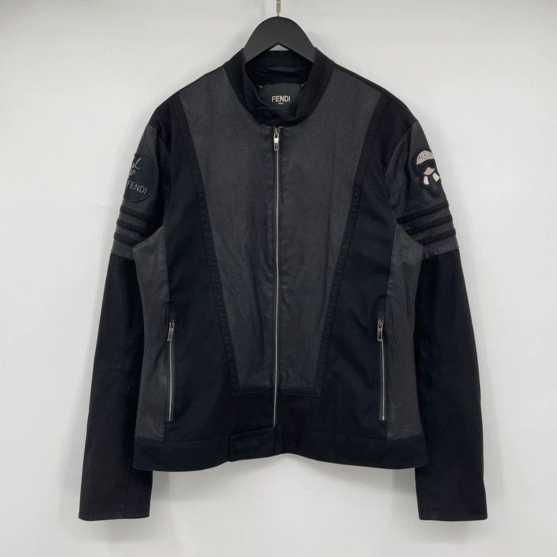 Fendi Fendi Beaded Karl Letter Patch Jacket Size US L / EU 52-54 / 3 - 1 Thumbnail