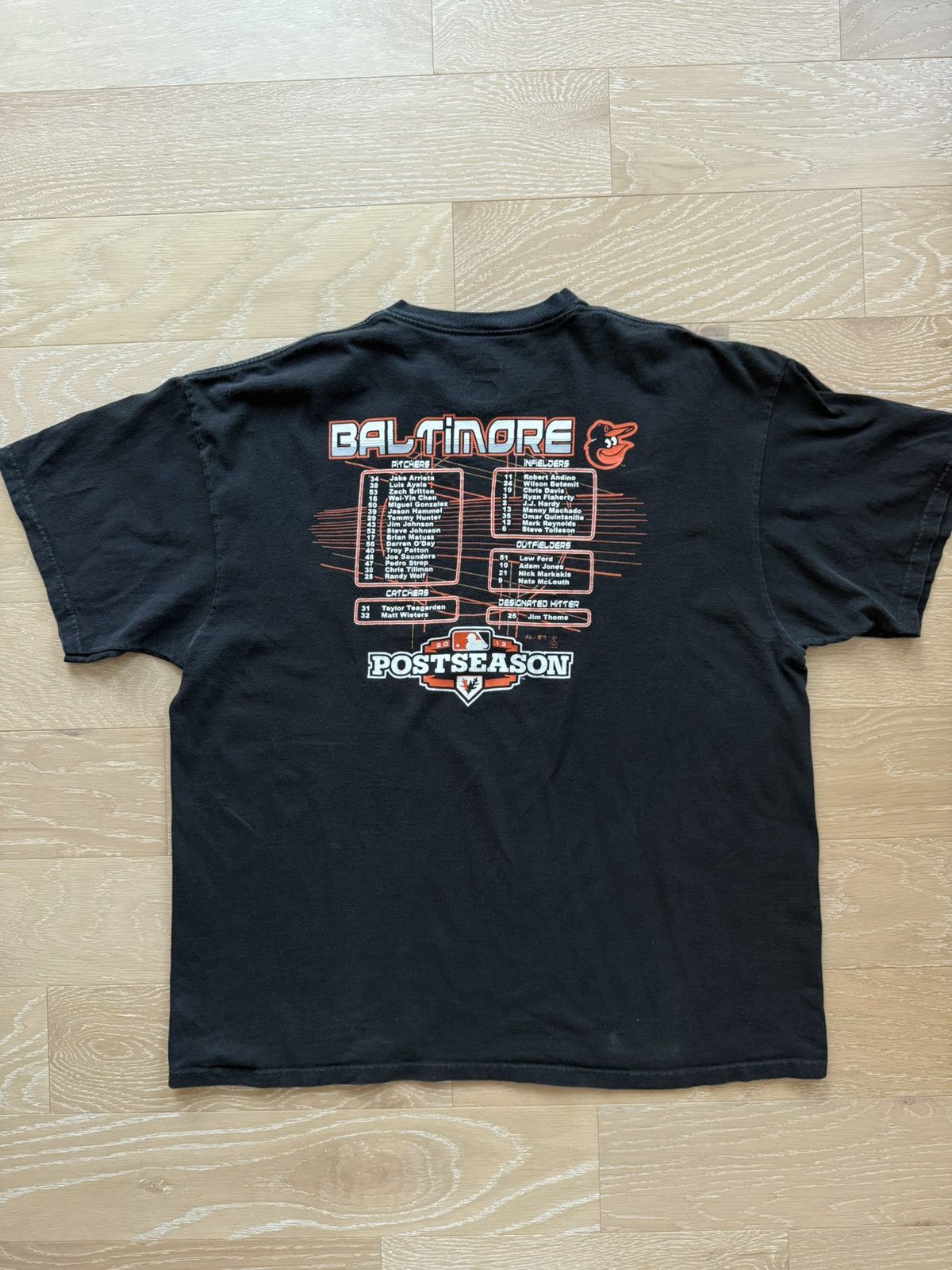 Majestic Baltimore Orioles World Series Postseason 2012 Shirt Size US XXL / EU 58 / 5 - 8 Thumbnail