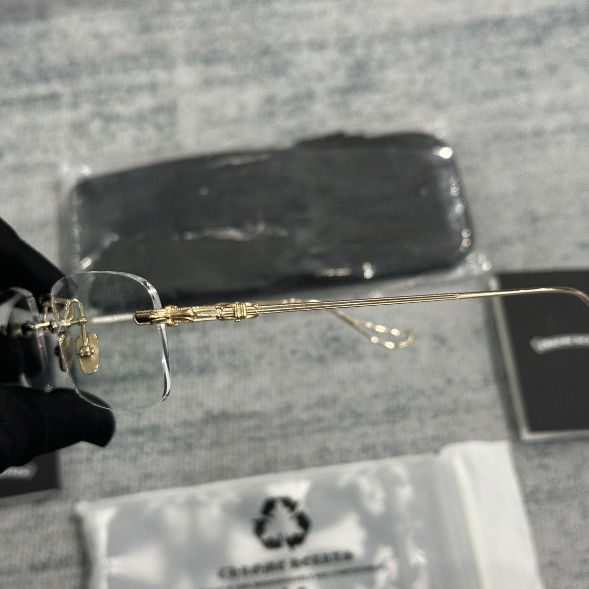 Chrome Hearts CHROME HEARTS SINNERGASM EYEGLASSES Size ONE SIZE - 4 Thumbnail