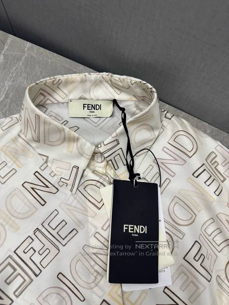 Fendi Fendi Silk shirt blouse Size XS / US 0-2 / IT 36-38 - 2 Thumbnail