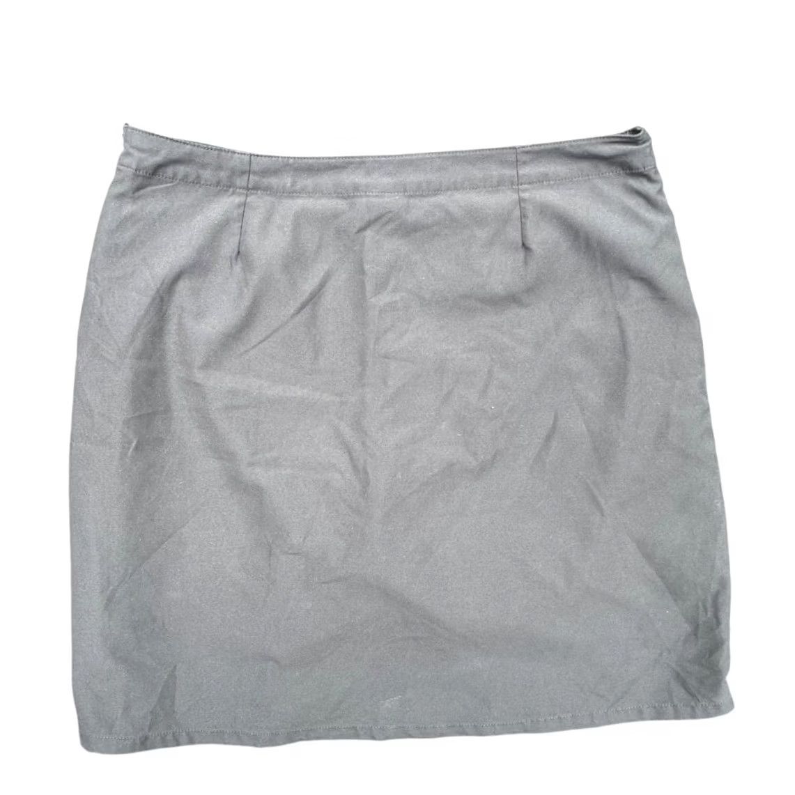 Patagonia VINTAGE Patagonia Duway Skort Womens 8 Black Side Zip Zip Hem Zip Pocket Mid Rise Skirt Size 30" / US 8 / IT 44 - 2 Thumbnail