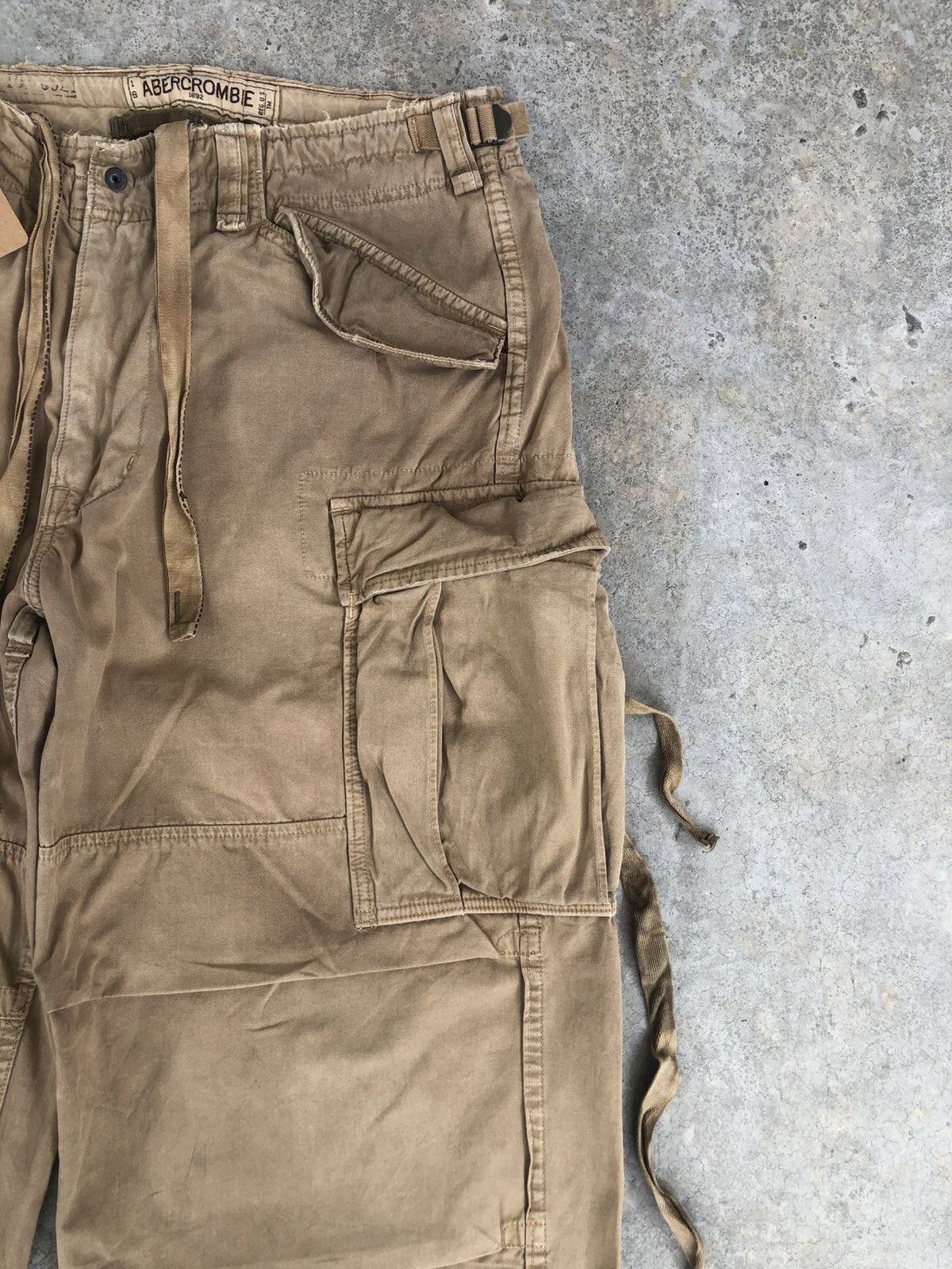 Abercrombie & Fitch Abercrombie Cargo Pants Tactical Bondage Size US 33 - 5 Thumbnail