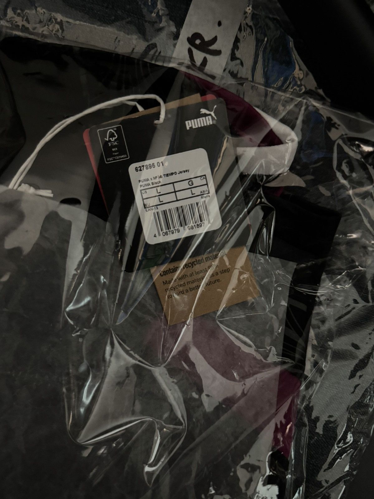 Puma × Skepta [M] Puma x Skepta MAS TIEMPO Collab Jersey Tee Black Size US M / EU 48-50 / 2 - 13 Thumbnail