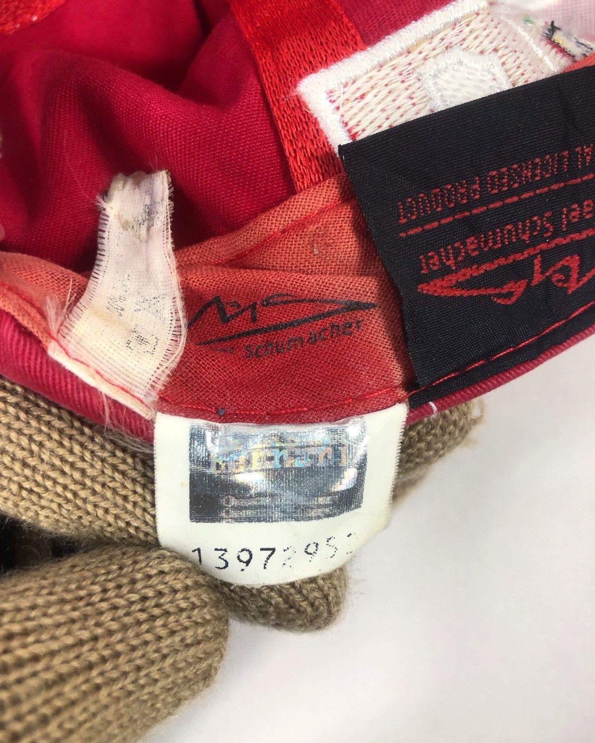 Ferrari × Formula 1 × Vintage Rare Vintage Ferrari Michael Schumacher Formula 1 Cap Hat Size ONE SIZE - 10 Thumbnail