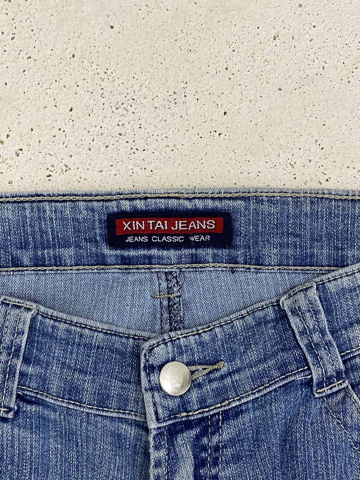 If Six Was Nine Flare Jean Xin Taii Classic Wear Art Black Tattoo Graphics Size US 29 - 13 Thumbnail