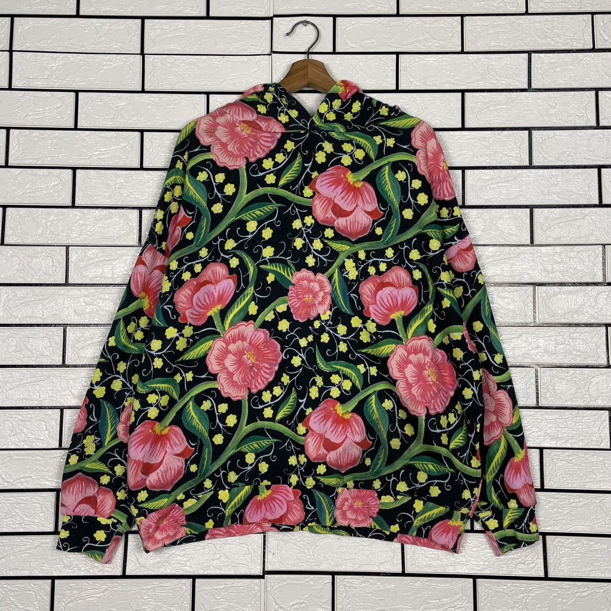 Desigual Desigual Flower Design Pullover Hoodie Size US M / EU 48-50 / 2 - 10 Thumbnail