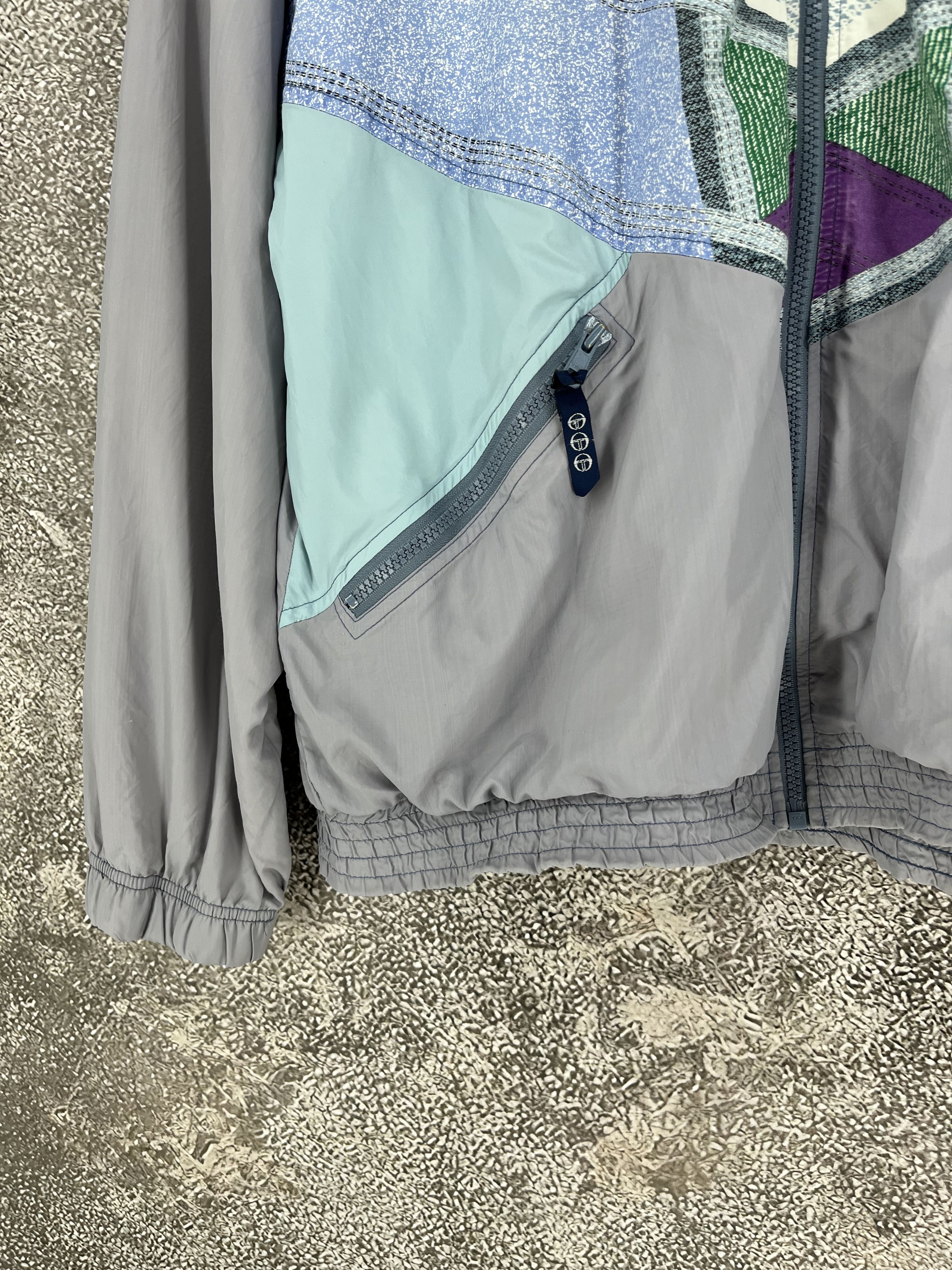 Sergio Tacchini VINTAGE Sergio Tacchini Track Suit Light Jacket + Pants Set Size US M / EU 48-50 / 2 - 12 Thumbnail