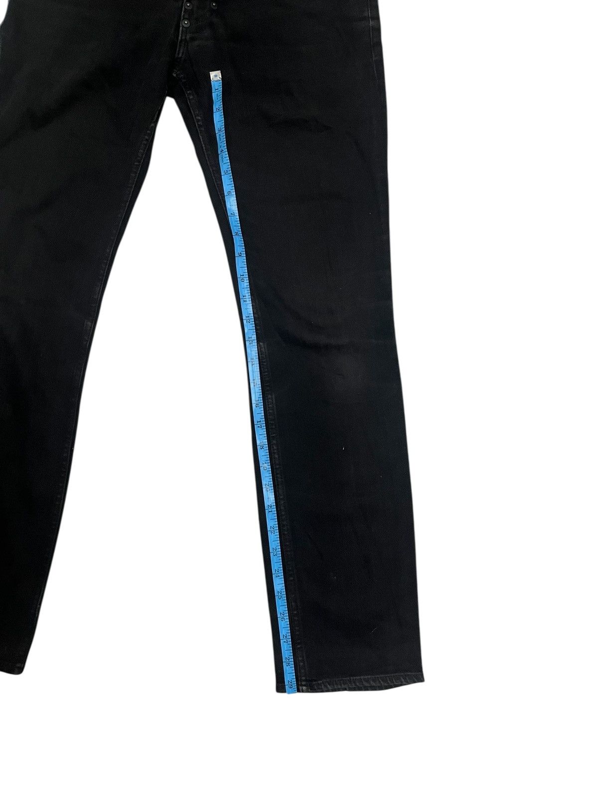 Number (N)ine Number (N)ine Pain Black Jeans Size US 32 / EU 48 - 16 Thumbnail