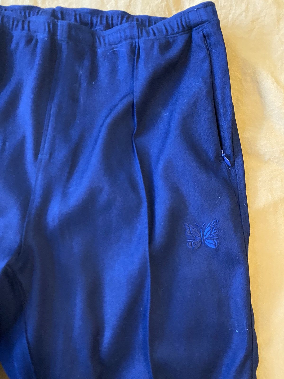 Needles Navy Warm Up Track Pants Size US 32 / EU 48 - 2 Thumbnail