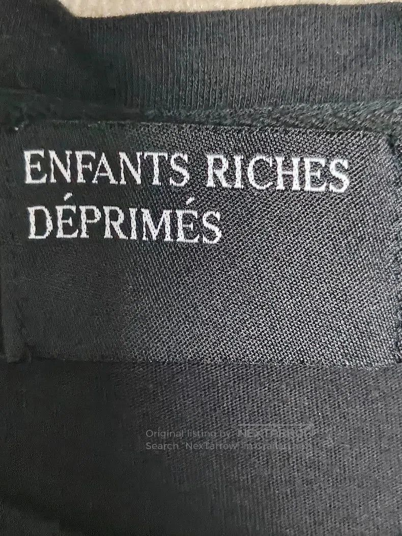 Enfants Riches Deprimes Enfants Riches Deprimes Black Graphic Tee. Size US M / EU 48-50 / 2 - 5 Thumbnail