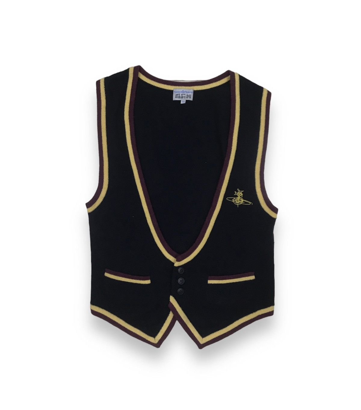 Vivienne Westwood Vivienne Westwood Vest Wool Size 44S - 1 Thumbnail
