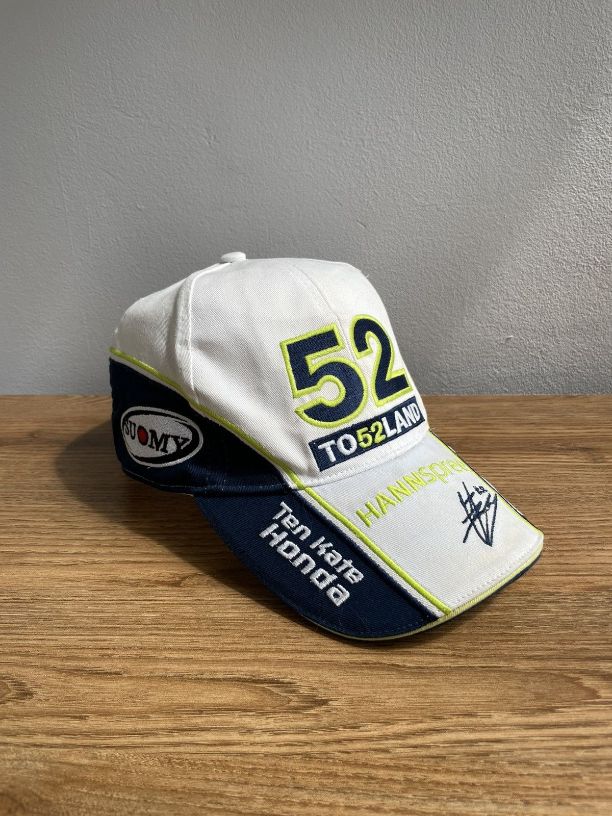 Formula 1 × Honda × Vintage Vintage Honda James Toseland Racing F1 Formula One Hat Cap Size ONE SIZE - 1 Thumbnail