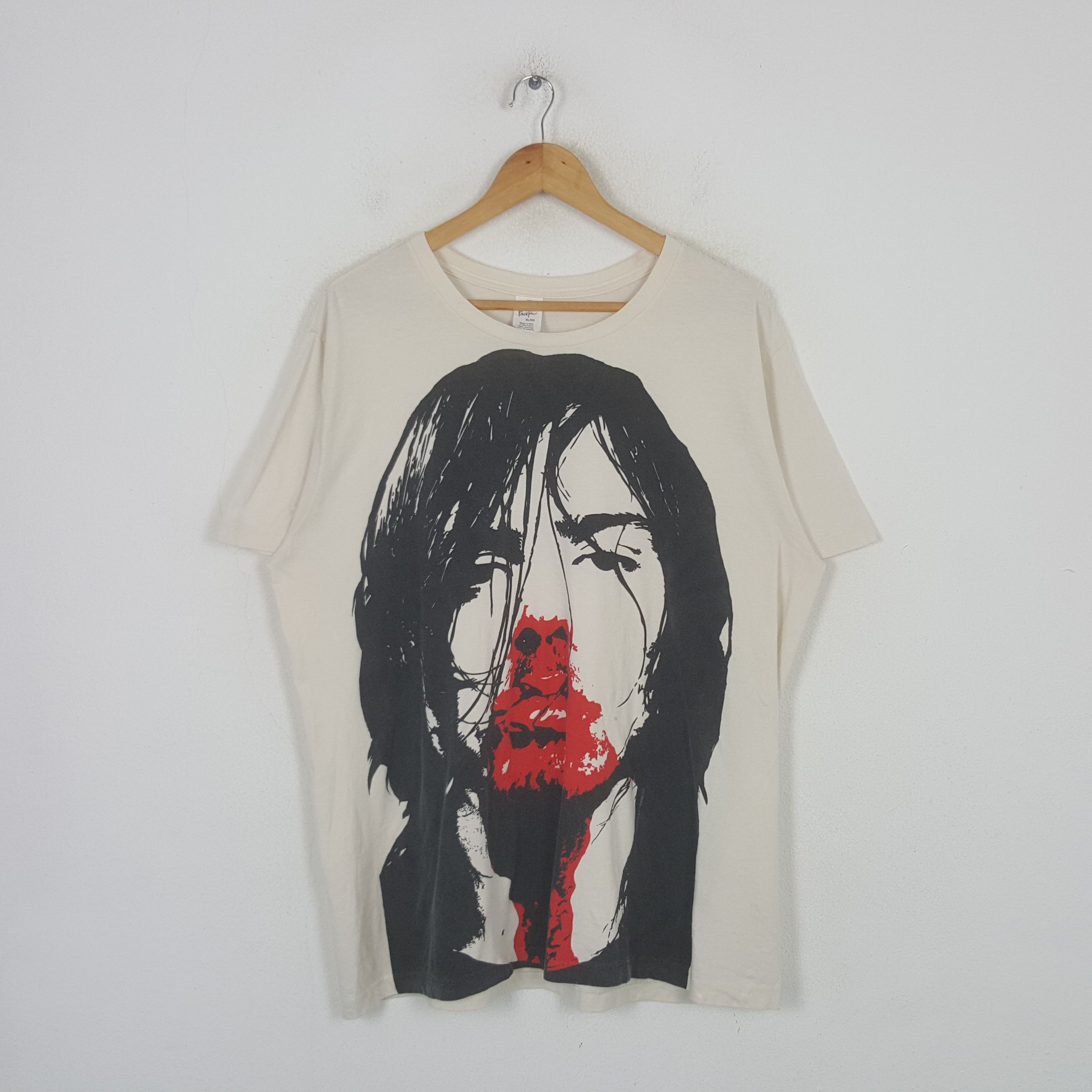 Vintage Vintage I Get Wet Andrew W.K Graphics Tshirt C294N59 Size US XL / EU 56 / 4 - 1 Thumbnail