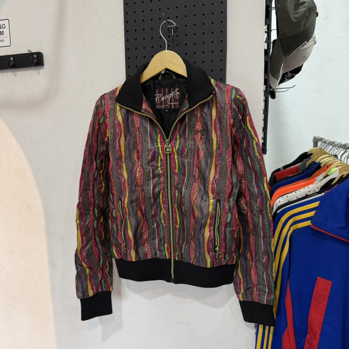 Coogi COOGI style 3D collection jacket funky multicolor zip Size M / US 6-8 / IT 42-44 - 2 Thumbnail