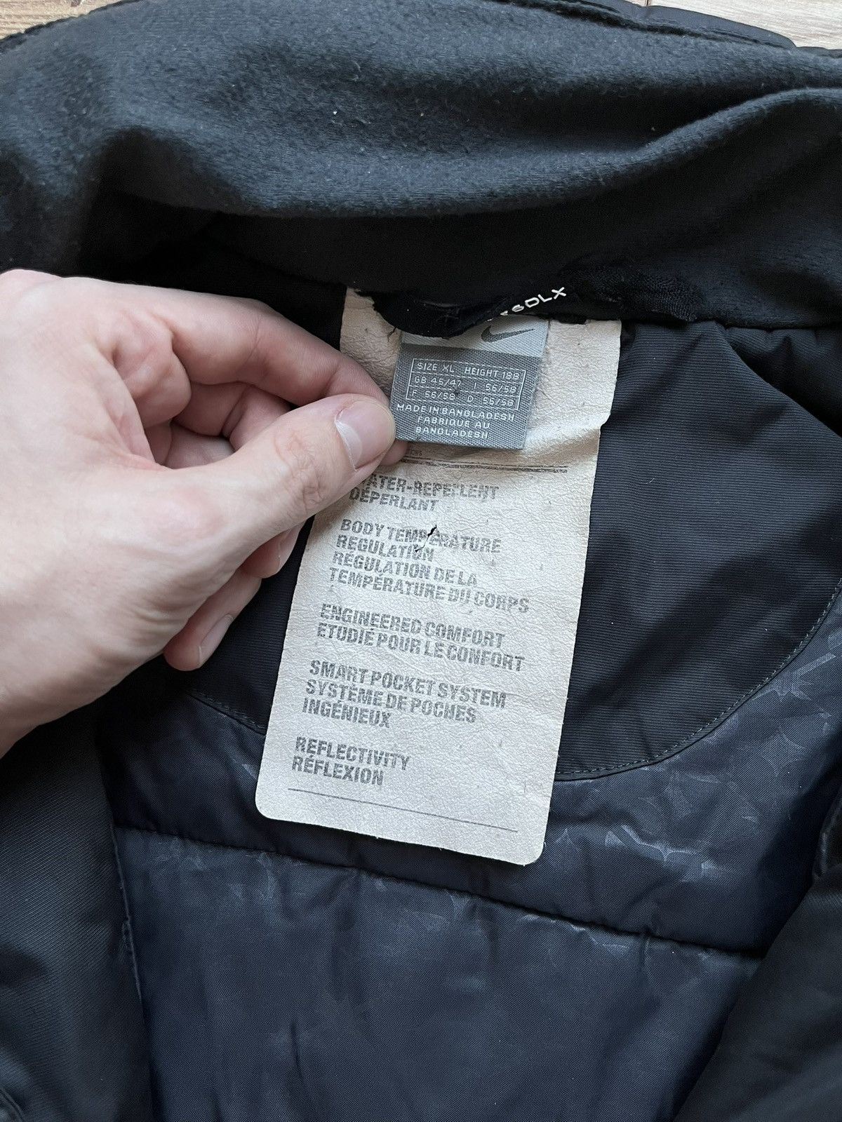Nike 90’s NIKE RETRO SWOOSH LOGO DOWN PUFFER JACKET RARE SPRTSDLX Size US XL / EU 56 / 4 - 3 Thumbnail