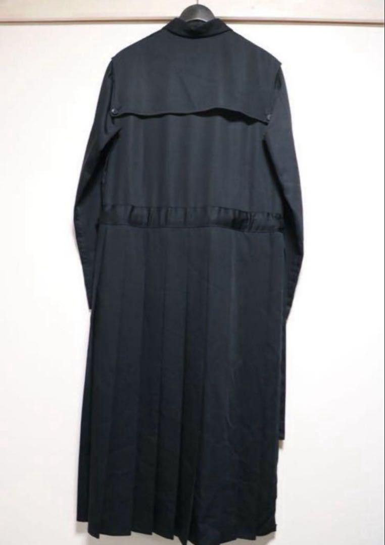 Yohji Yamamoto Yohji Yamamoto Ground Y pleated long shirts go-b07-100 Size US L / EU 52-54 / 3 - 2 Thumbnail