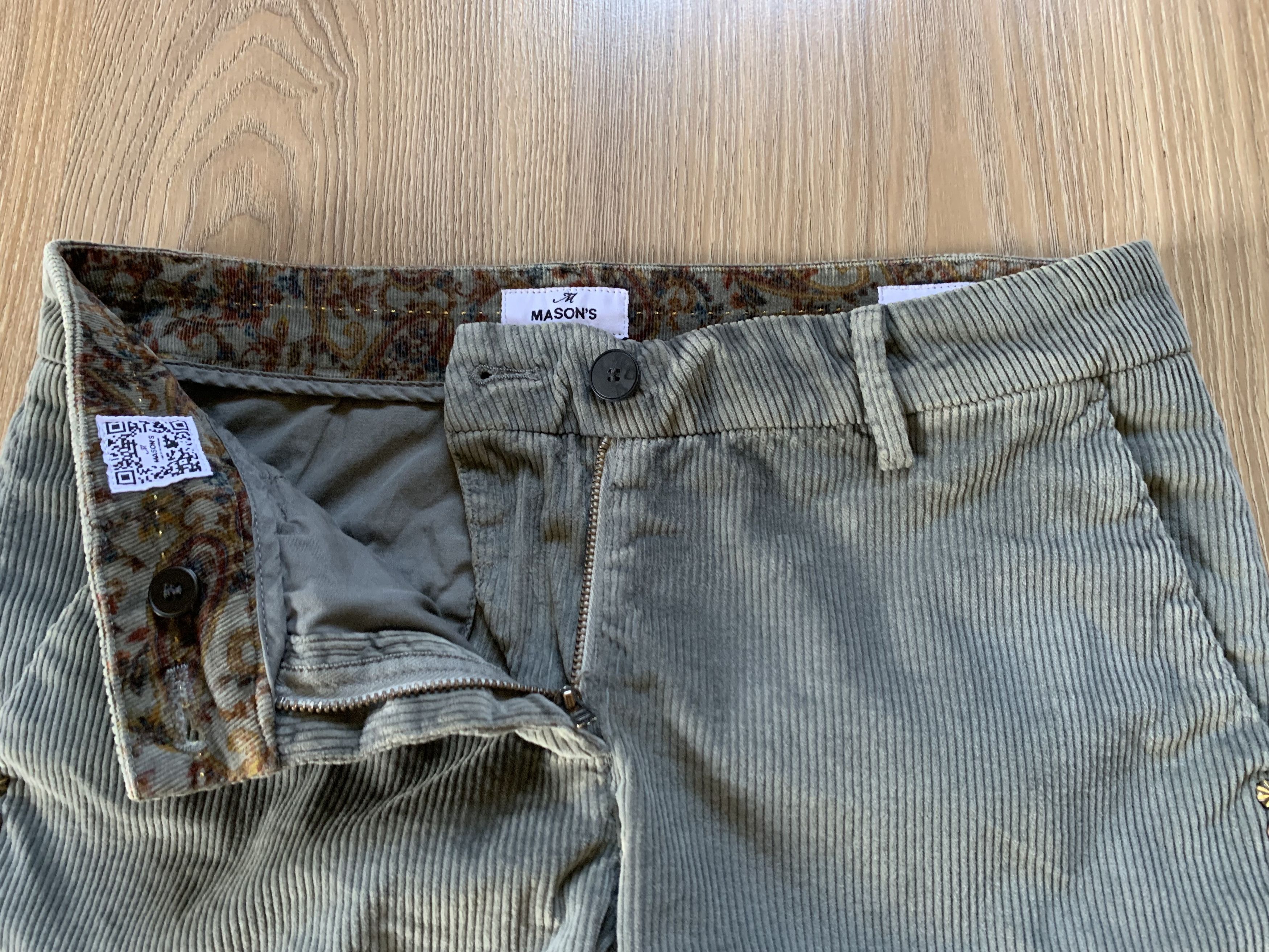 Mason's Masons Slim Woman Velvet Pants Size 38" / US 16 / IT 52 - 6 Thumbnail