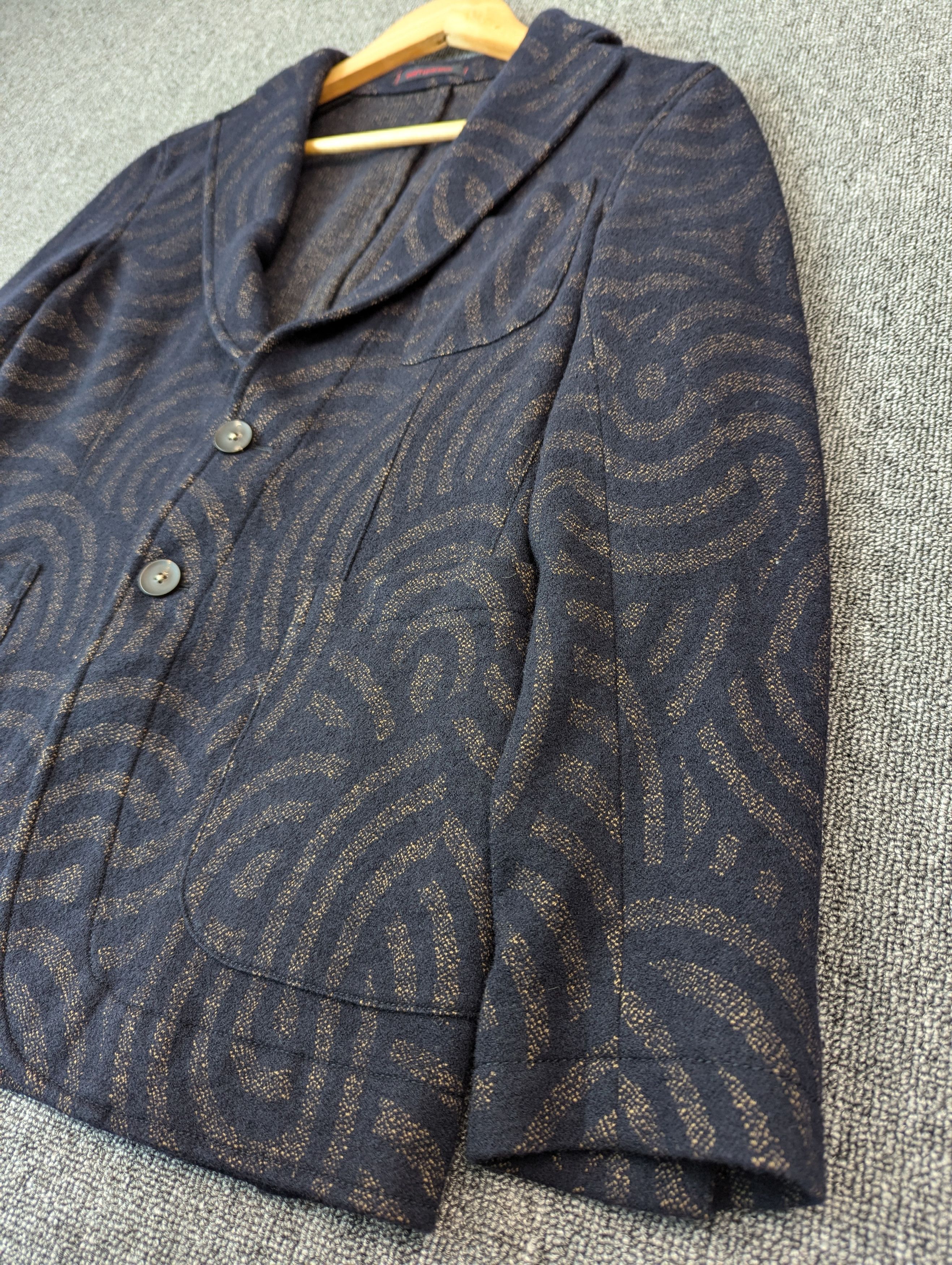 Designer × THE GIGI Vintage The GiGi Patterned Style Blazer Jacket Size 48 Size XL / US 12-14 / IT 48-50 - 3 Thumbnail