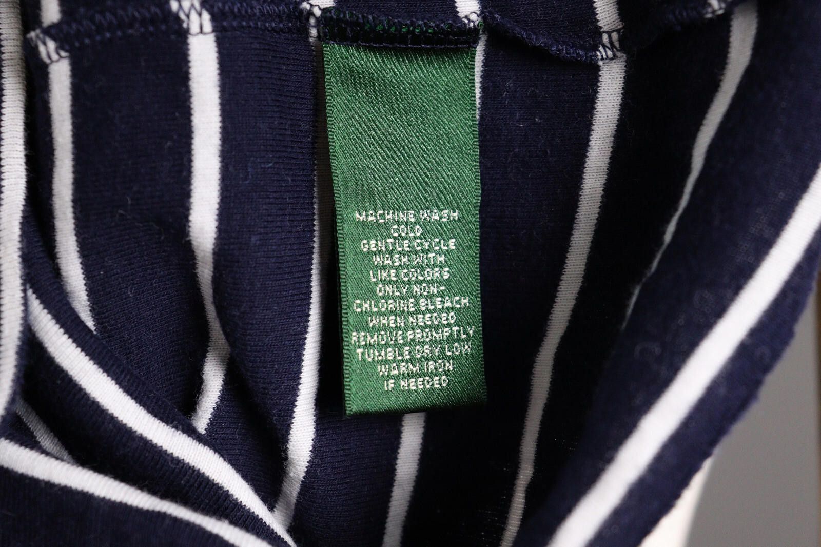 Lauren Ralph Lauren Lauren Ralph Lauren Blue Stripe Pullover Sweater Size L Size L / US 10 / IT 46 - 9 Thumbnail