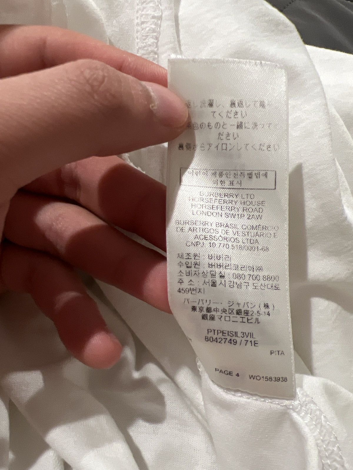 Burberry Burberry Location Print T-Shirt White Size US S / EU 44-46 / 1 - 7 Thumbnail