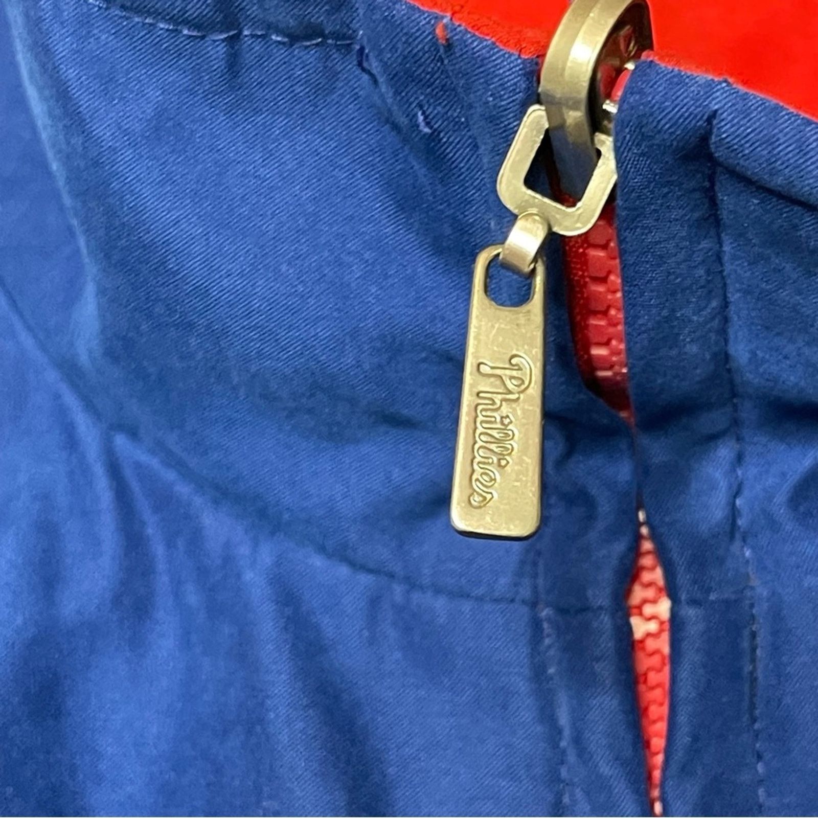 Vintage Vintage Philadelphia Phillies Signatures reversible jacket Size US L / EU 52-54 / 3 - 6 Thumbnail