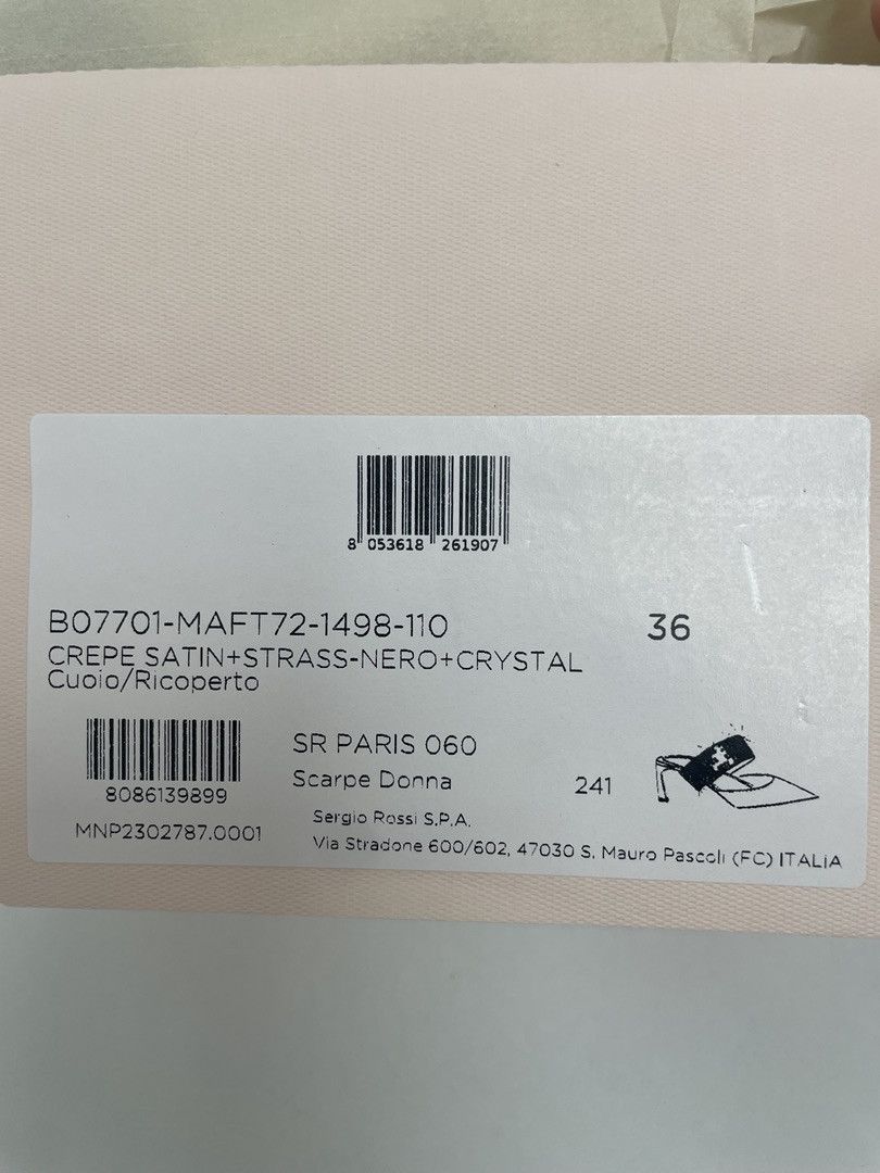 Sergio Rossi SERGIO ROSSI Paris Satin Mules Size US 6 / IT 36 - 16 Thumbnail