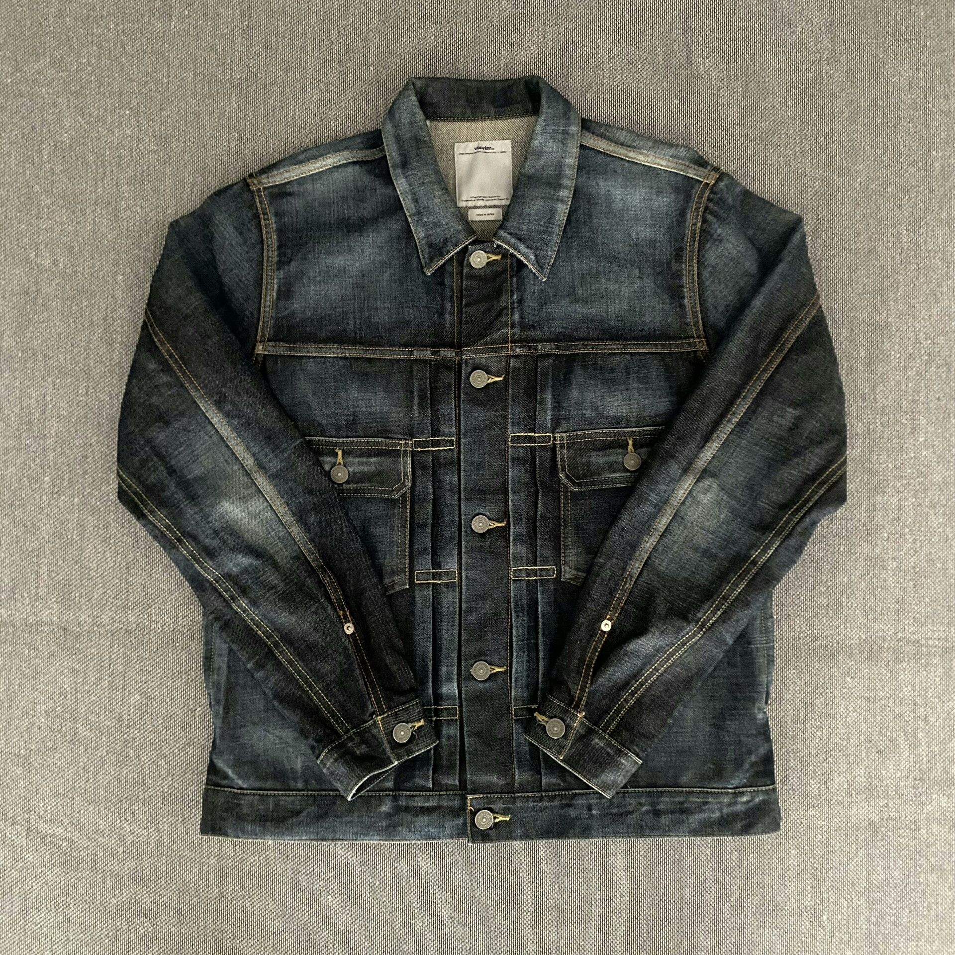 Visvim Visvim101 13AW Type2 Denim Jacket Size US L / EU 52-54 / 3 - 1 Thumbnail