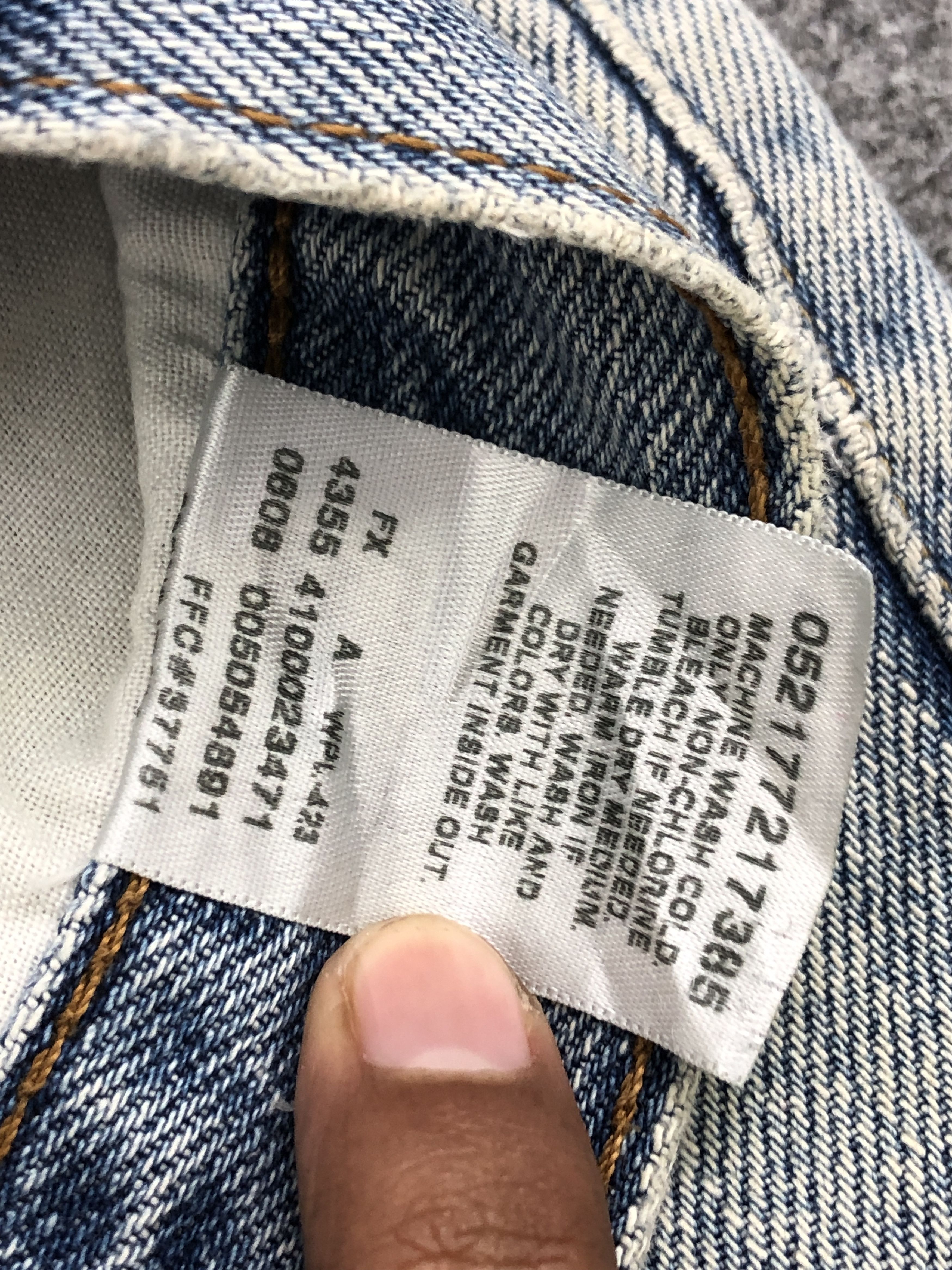 Levi's × Vintage Vintage Levis 505 Light Blue Washed Jeans Size US 36 / EU 52 - 8 Thumbnail