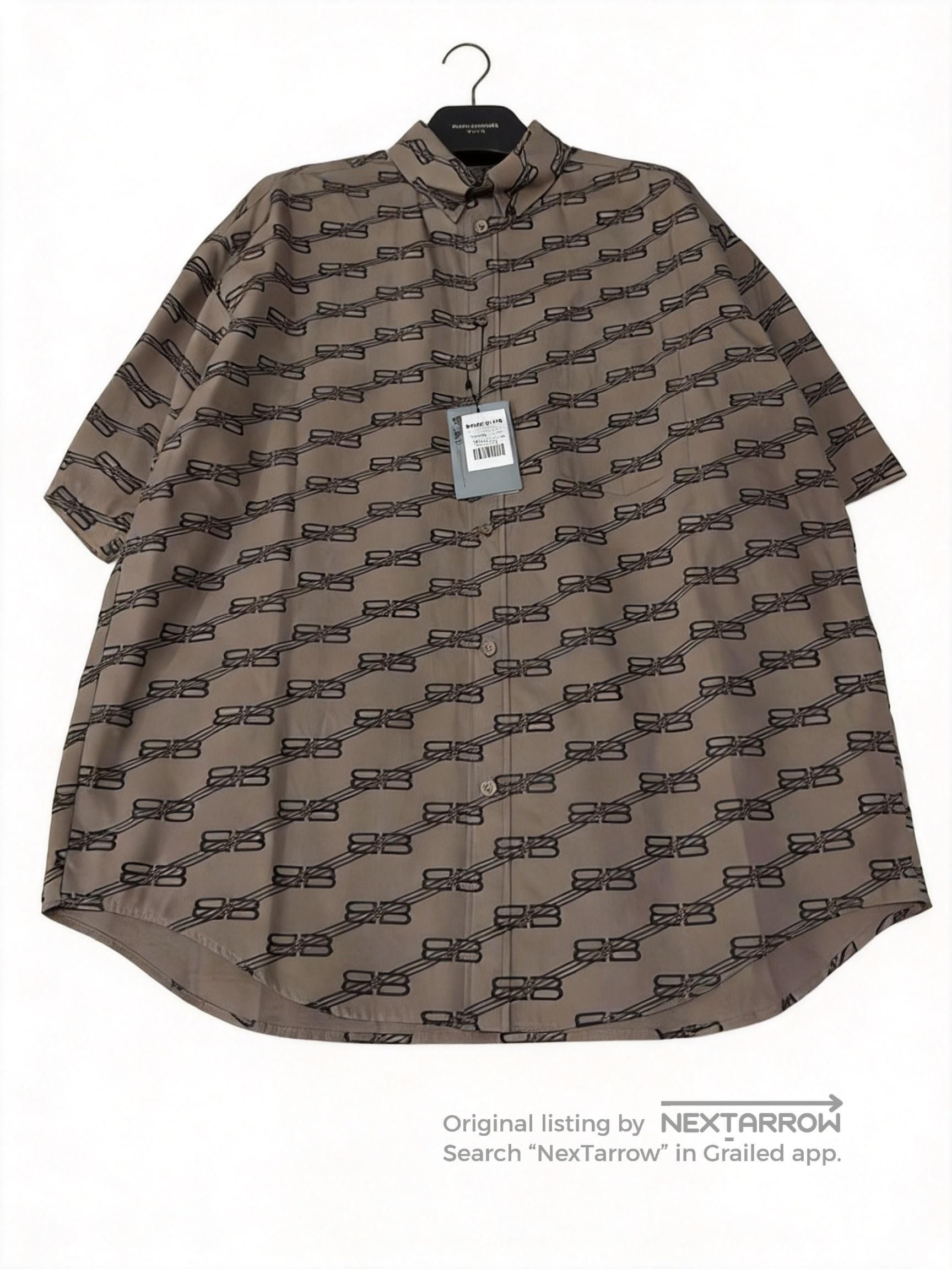Balenciaga SS18 Europa Dry Clean Plastic Shirt | Grailed