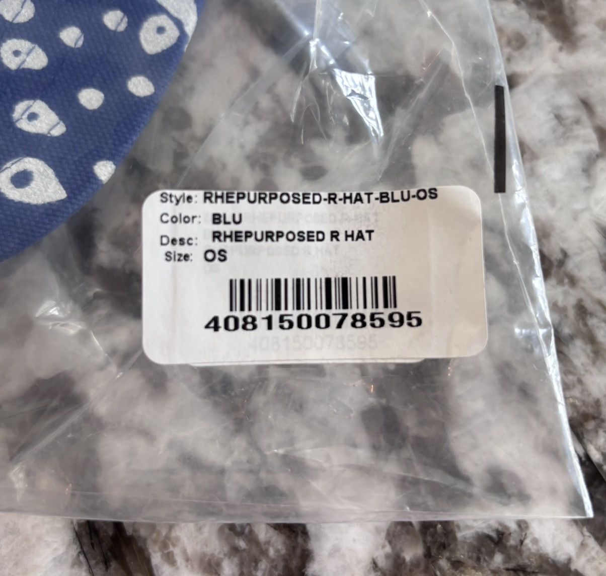 Rhude Rhude - RHEPURPOSED R HAT Size ONE SIZE - 5 Thumbnail