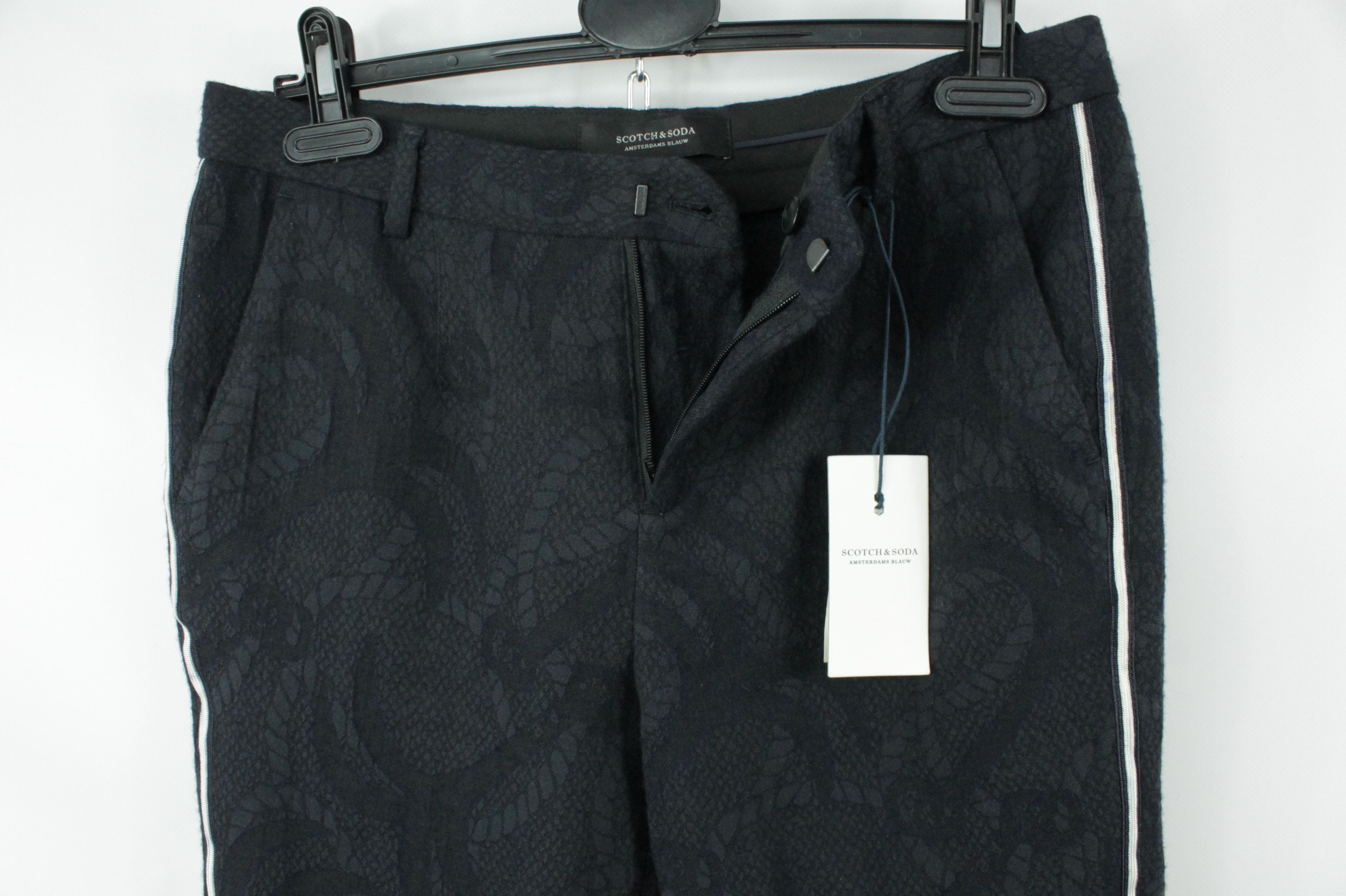 Scotch & Soda Scotch & Soda Clean Jacquard Wool Blend Chino Pants Size 28" / US 6 / IT 42 - 4 Thumbnail