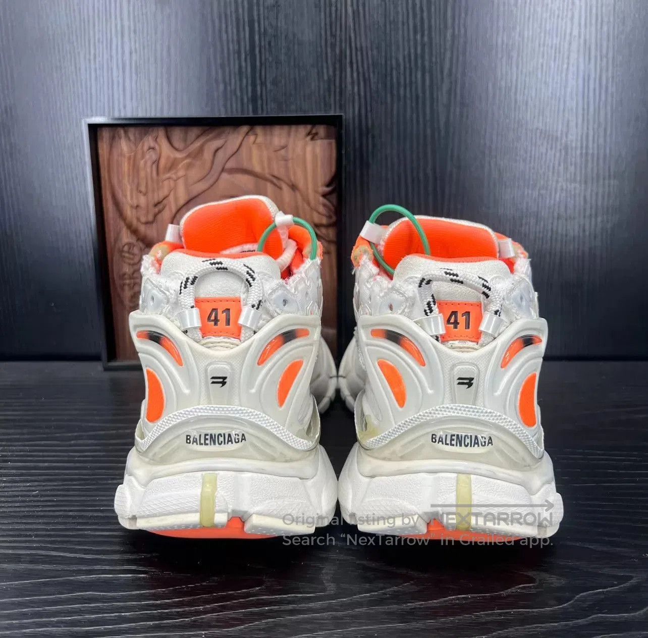 Balenciaga Multi-Color Athletic Sneakers Size 8. Size US 8 / EU 41 - 6 Thumbnail